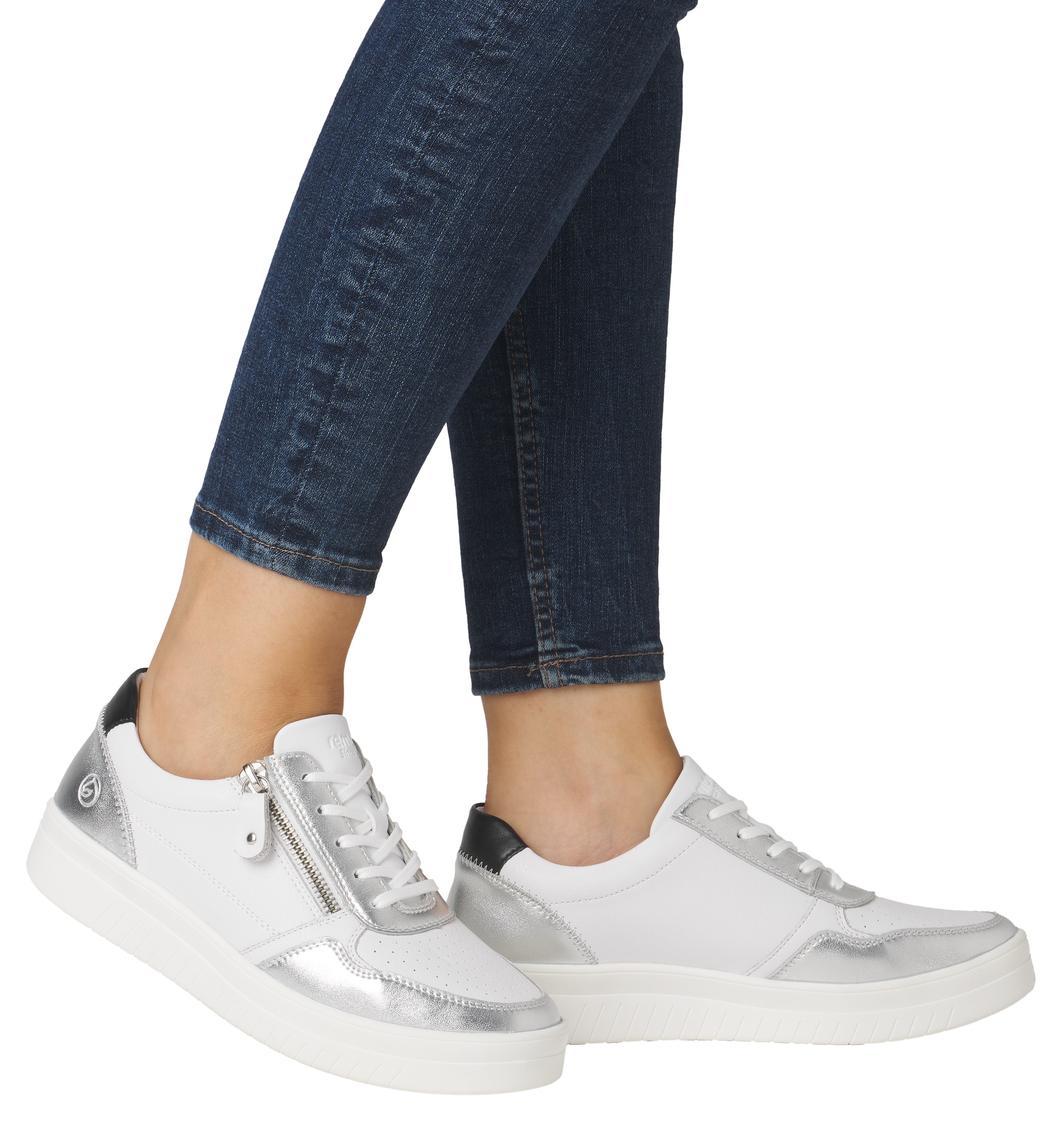 Remonte Plateausneaker, Freizeitschuh, Halbschuh, Schnürschuh mit Schaftrandpolsterung