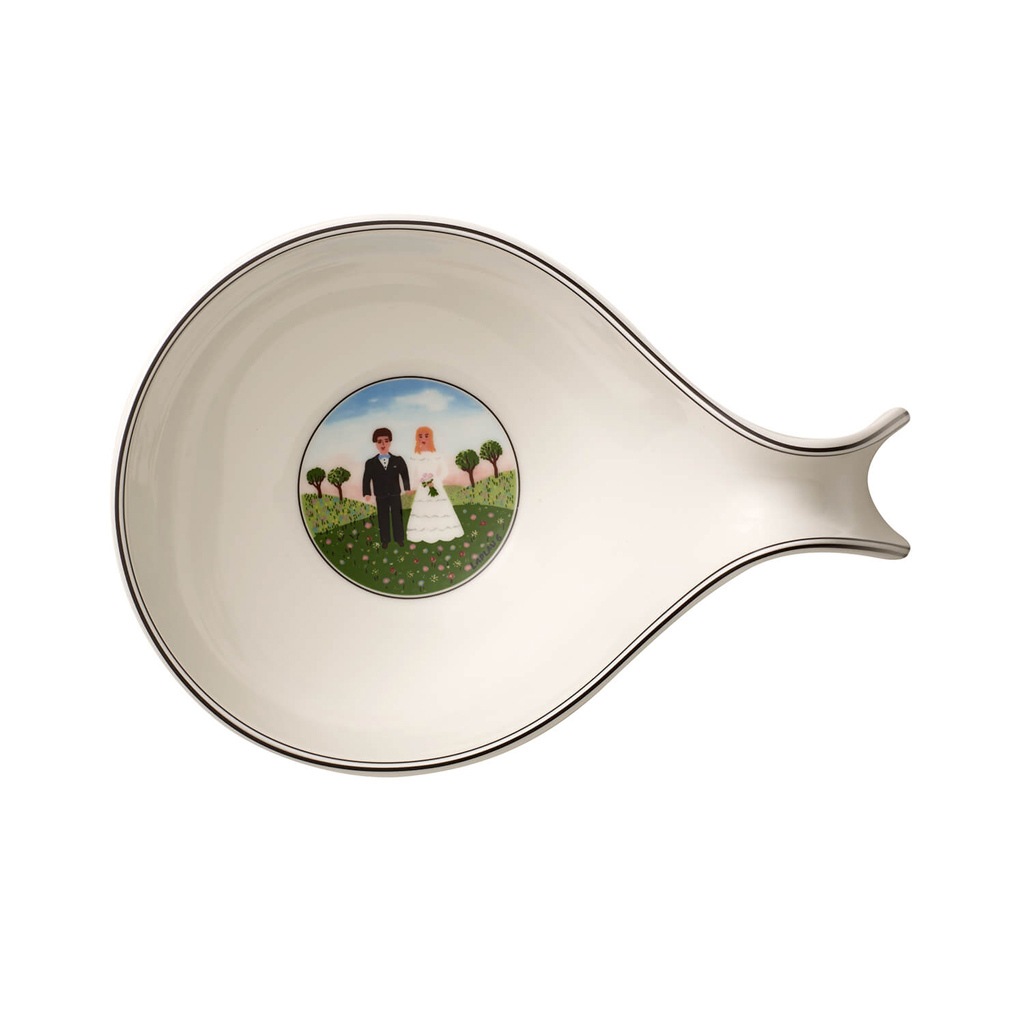 Villeroy & Boch Schale »Schale mit Griff Design Naif Gifts 600 ml bunt«