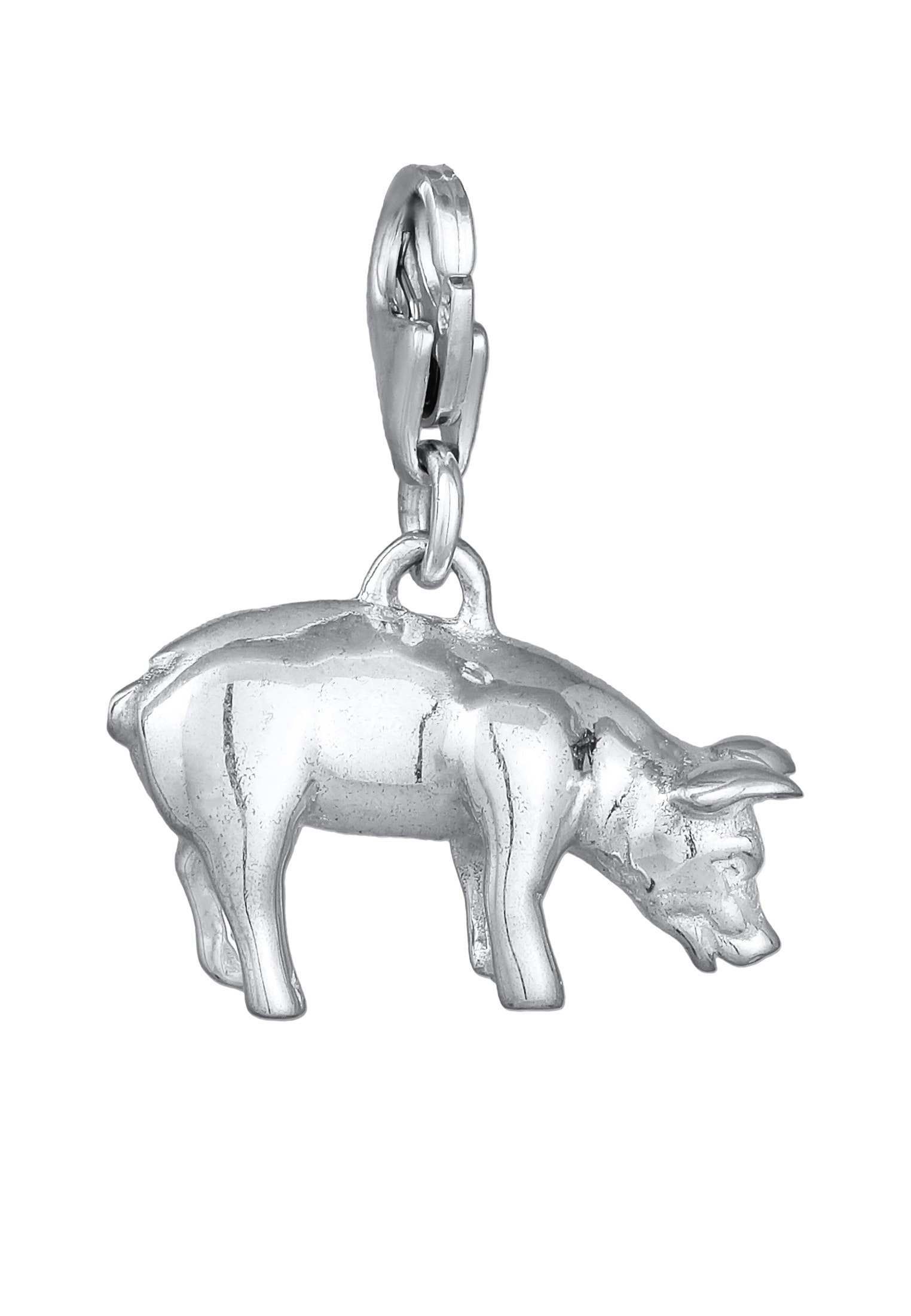 Nenalina Charm-Einhänger »Charm Anhänger Schwein Ferkel 925 Silber«