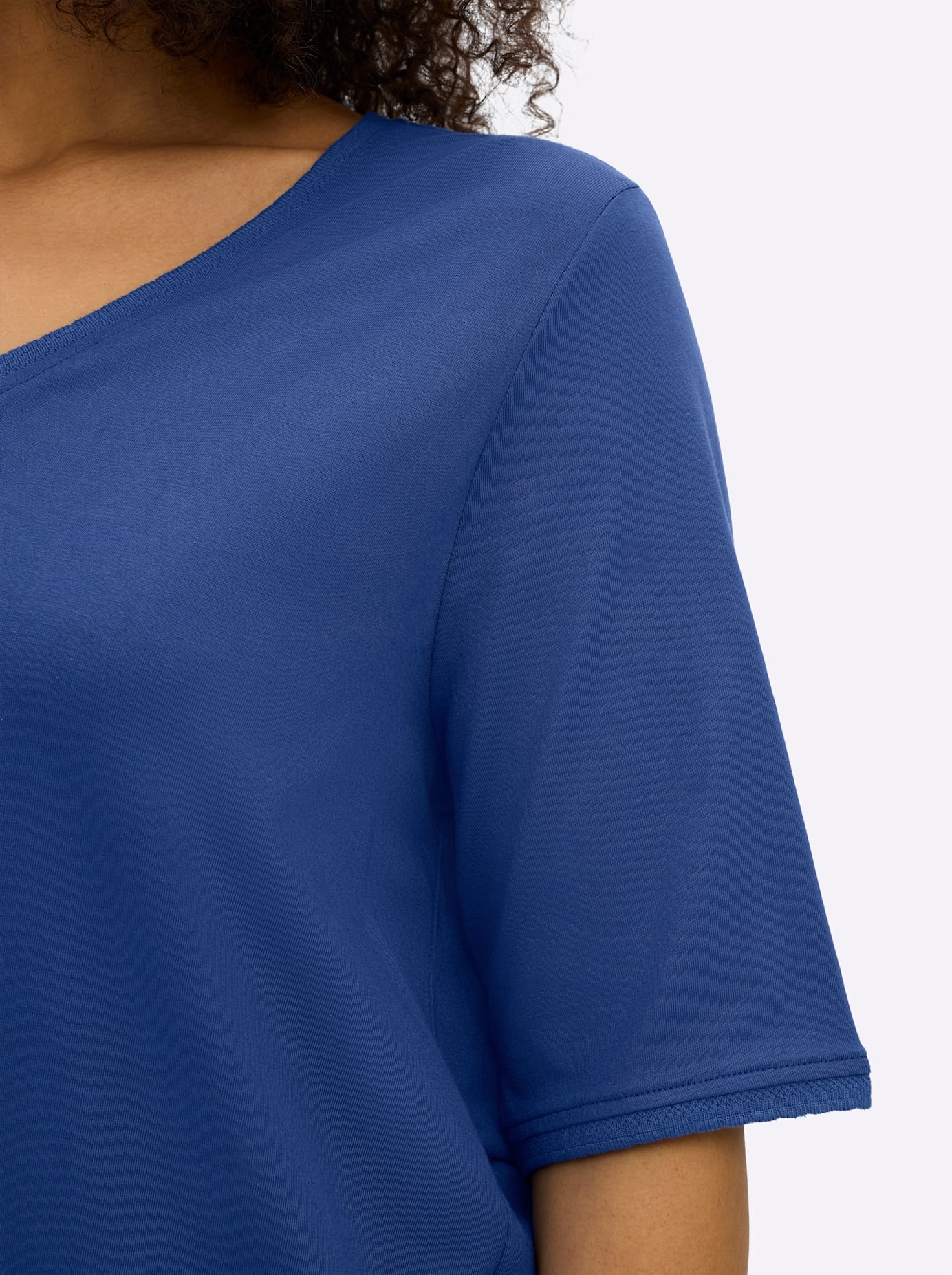 Sheego V-Shirt »Shirt« 1