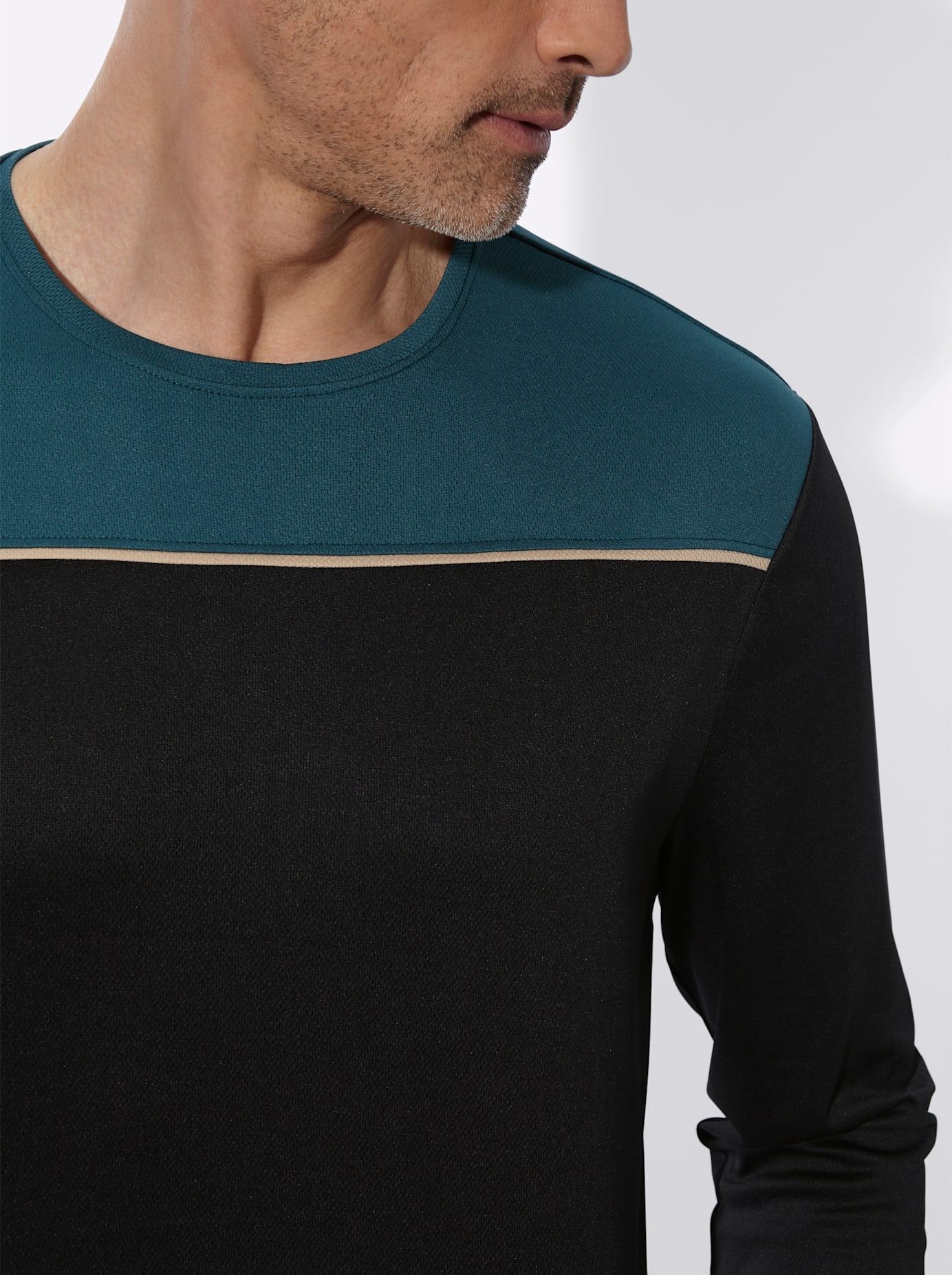 Classic Rundhalsshirt »Freizeitshirt« 1