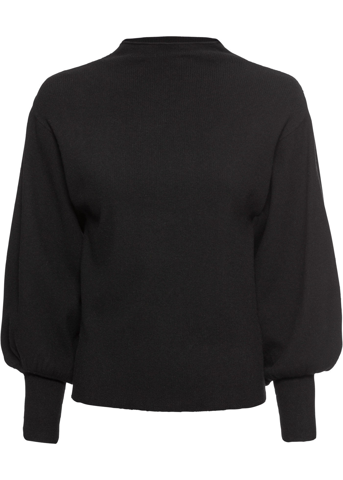 bonprix Strickpullover »Oversize-Pullover aus Viskose-Mix« toller Viskose-Mix, mit modischen Ballonärmeln mit breiten Bündchen