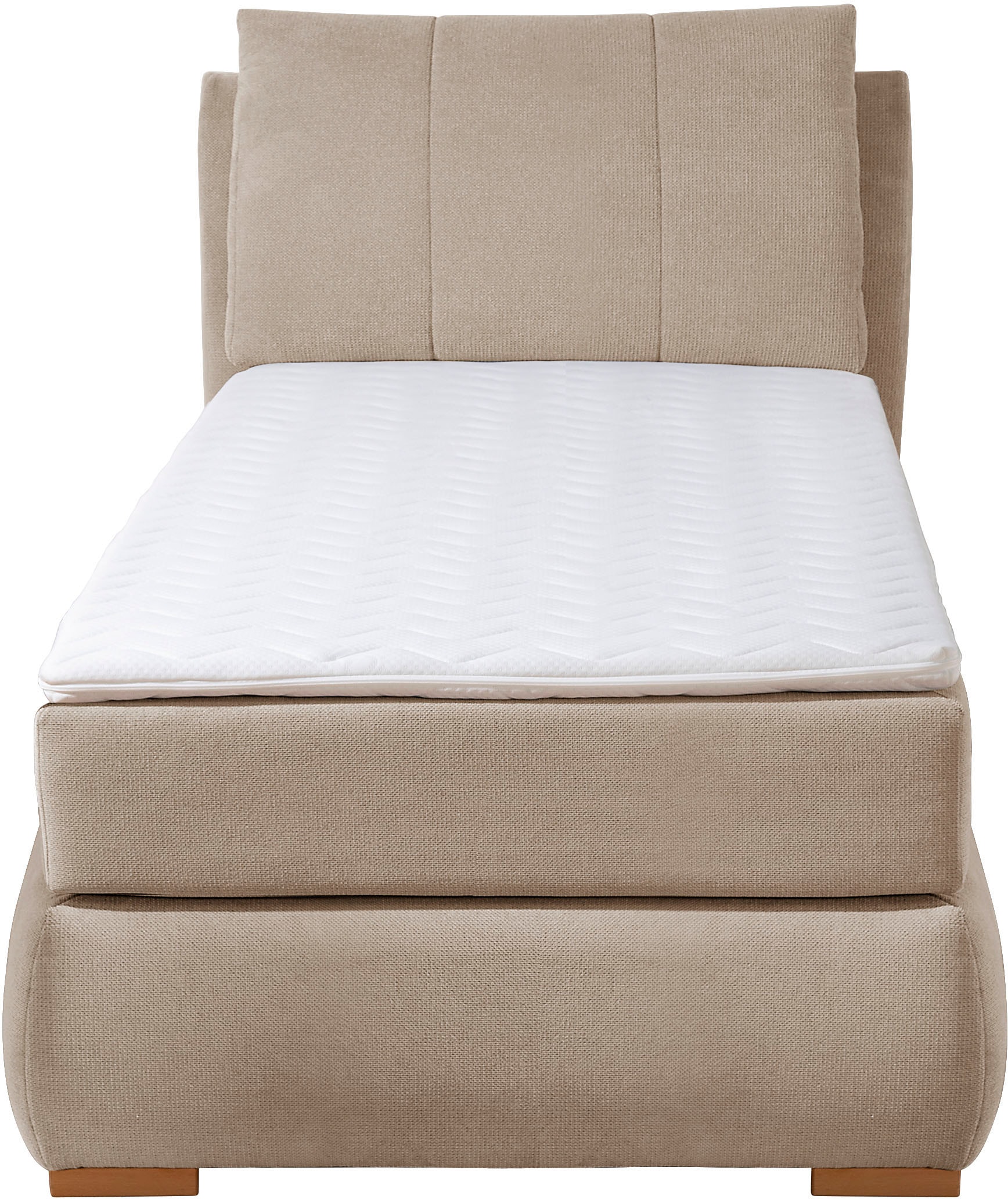 Home affaire Boxspringbett »Breitenthal« abnehmbare Rückenkissen mit Klettband