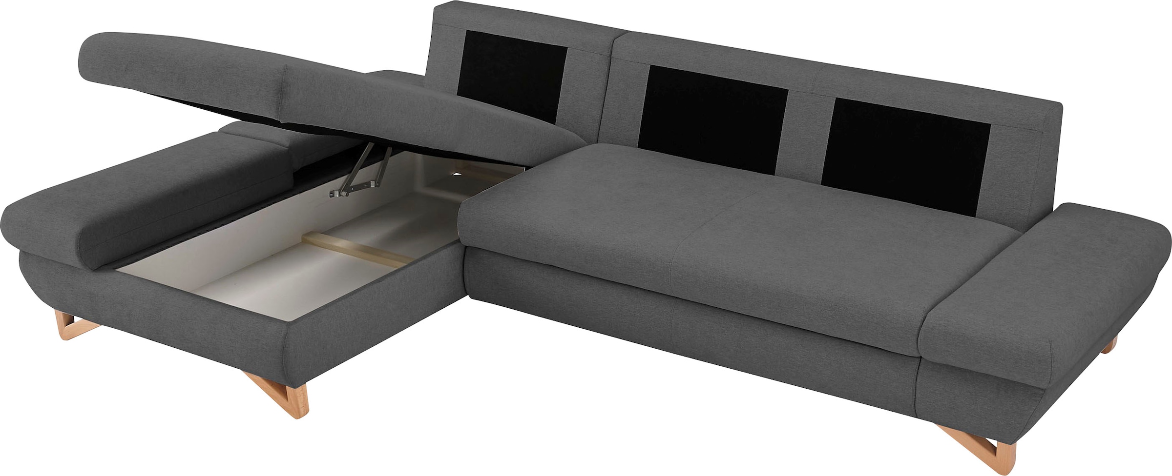 INOSIGN Schlafsofa »City/Giron«, komfortable Bettfunktion (Liegefläche 245 x 138 cm), sowie Bettkasten