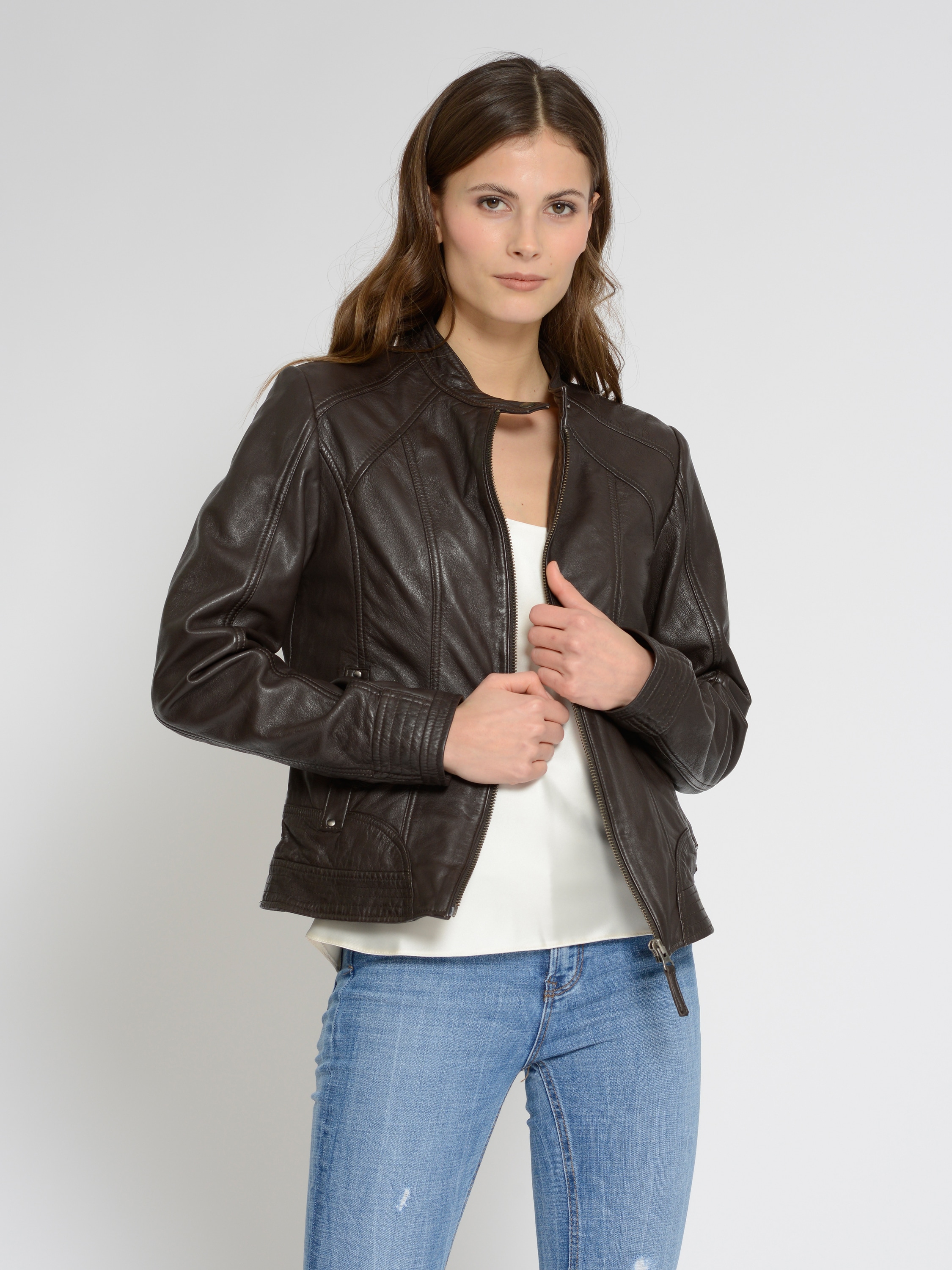 MUSTANG Lederjacke »Lederjacke Blanca«