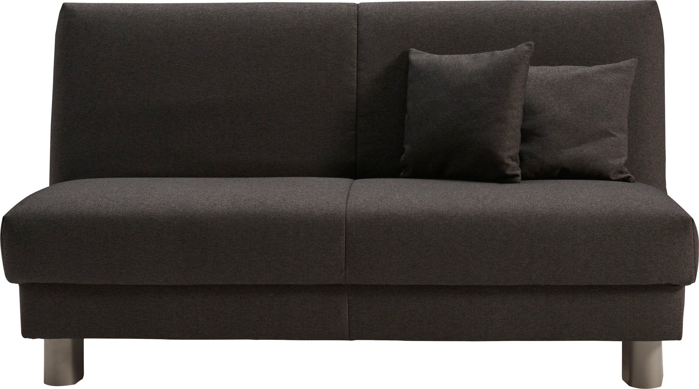 ell + ell Schlafsofa »Enny«, Breite 180 cm, Liegehöhe 45 cm, Füße alufarben