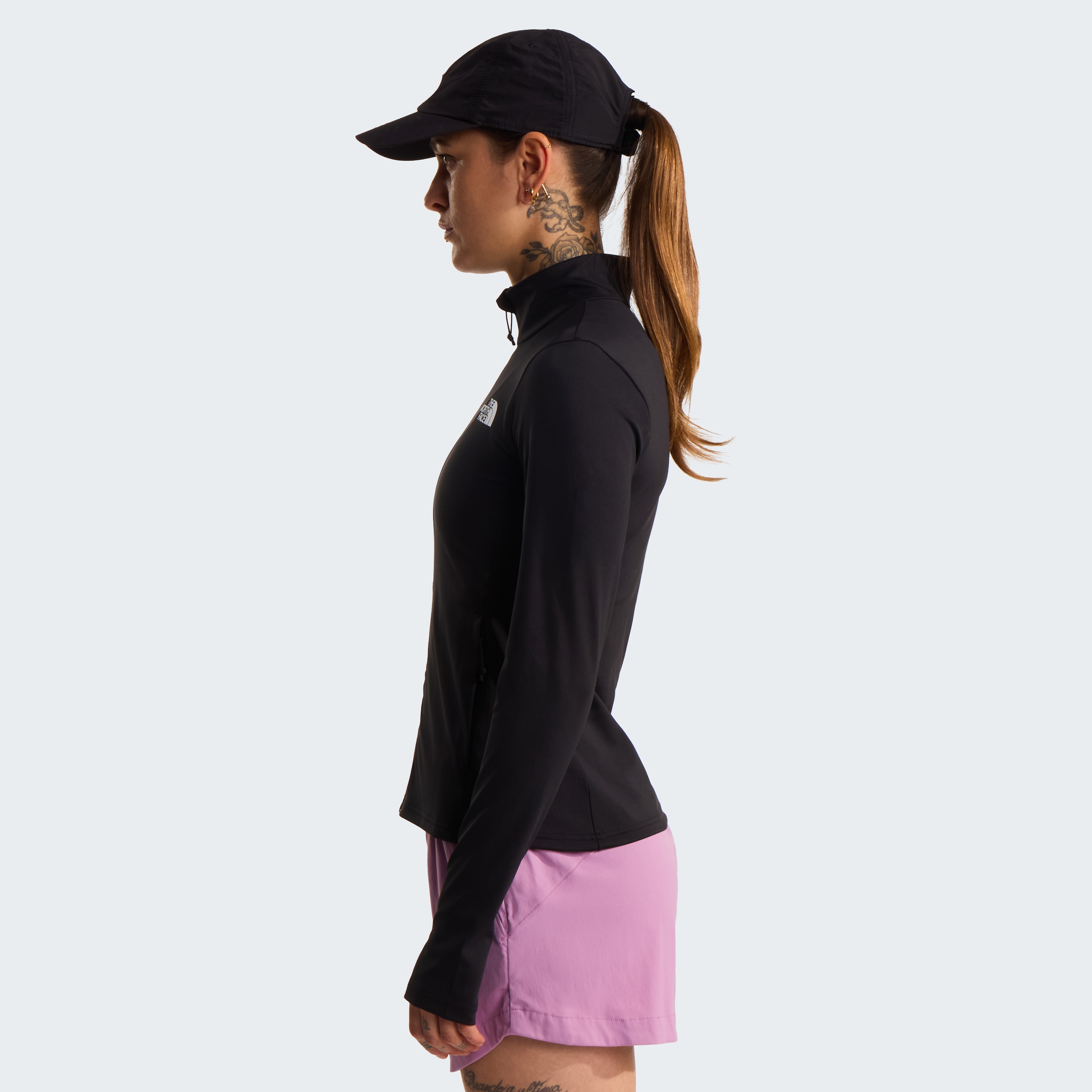 The North Face Trainingsjacke »W FLEX FULL ZIP JACKET« für Fitness und sportliche Aktivitäten, viel Stretch