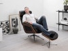FLEXLUX Relaxsessel »Relaxchairs OTTO Fuß Walnuss, & Rücken- M Clement«, kaufen bei Kopfteilverstellung, Arml. drehbar, Alu
