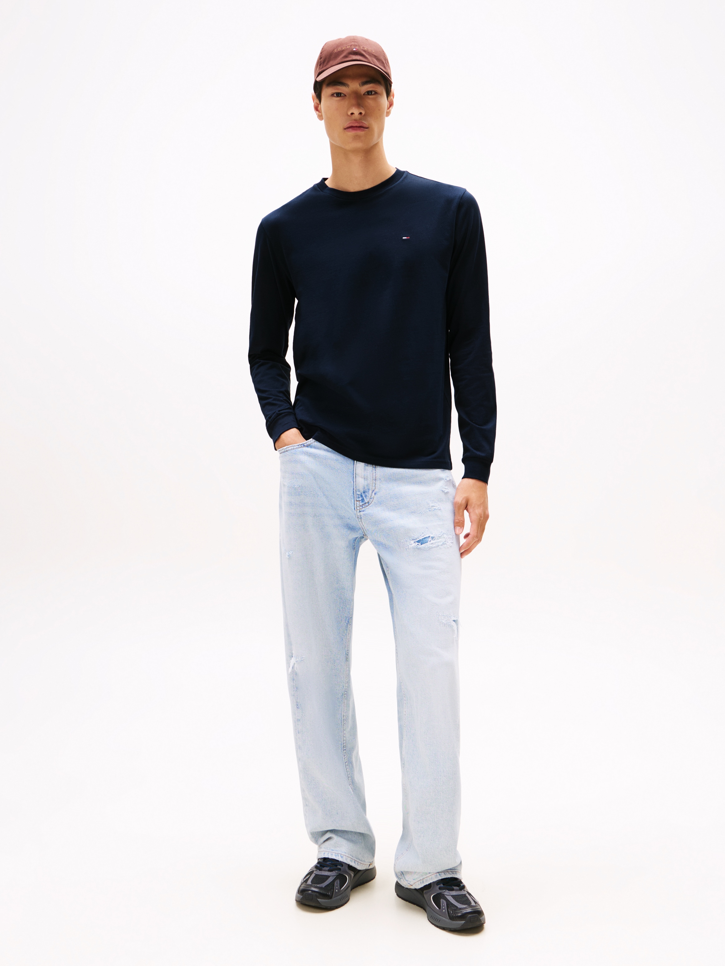 Tommy Jeans Longsleeve »TJM SLIM 2PACK L/S EXT«, (2 tlg.)