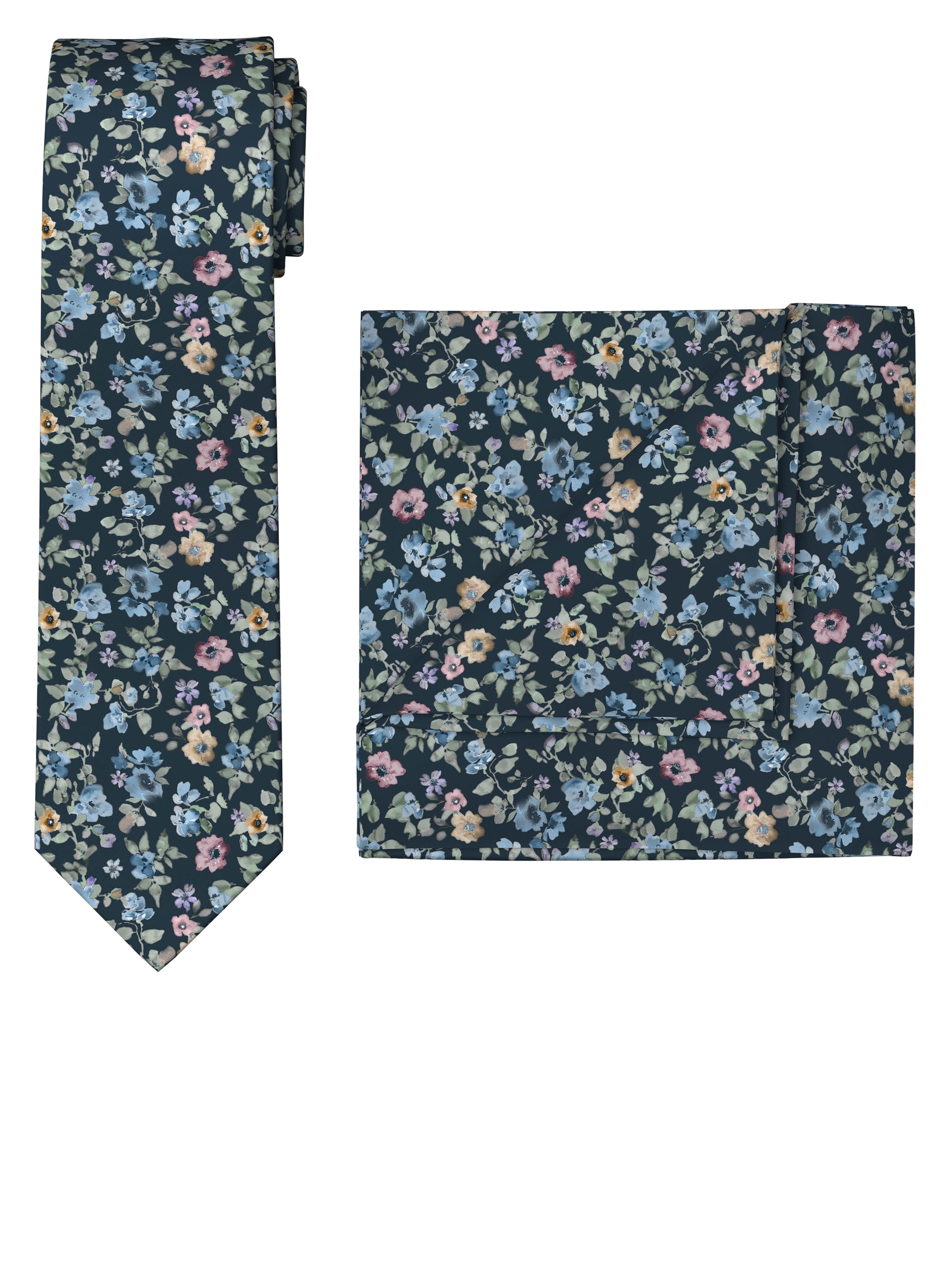 OLYMP Krawatte Set Einstecktuch + Krawatte