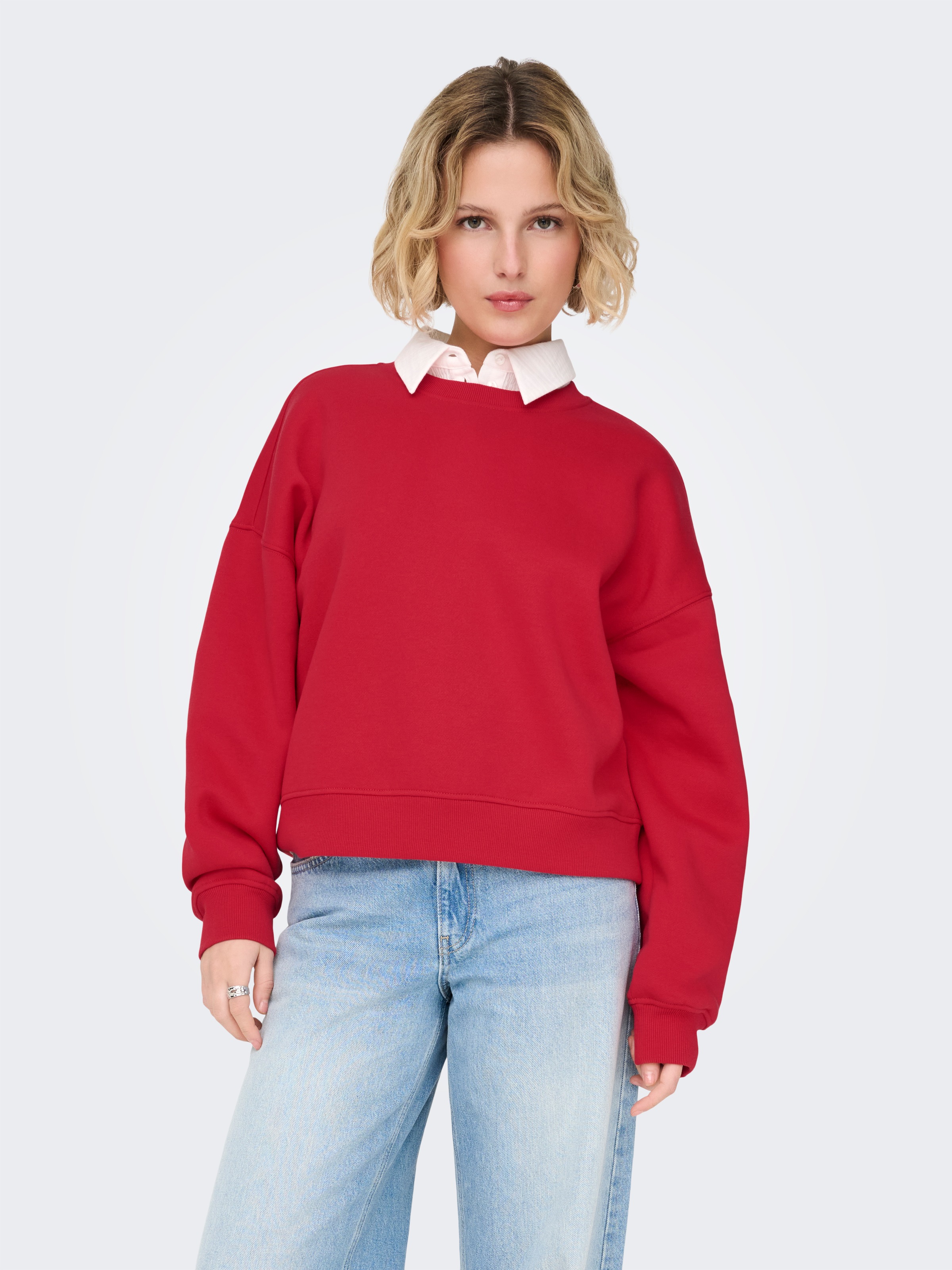 ONLY Sweatshirt »ONLBEST L/S CREW NECK SWT NOOS«
