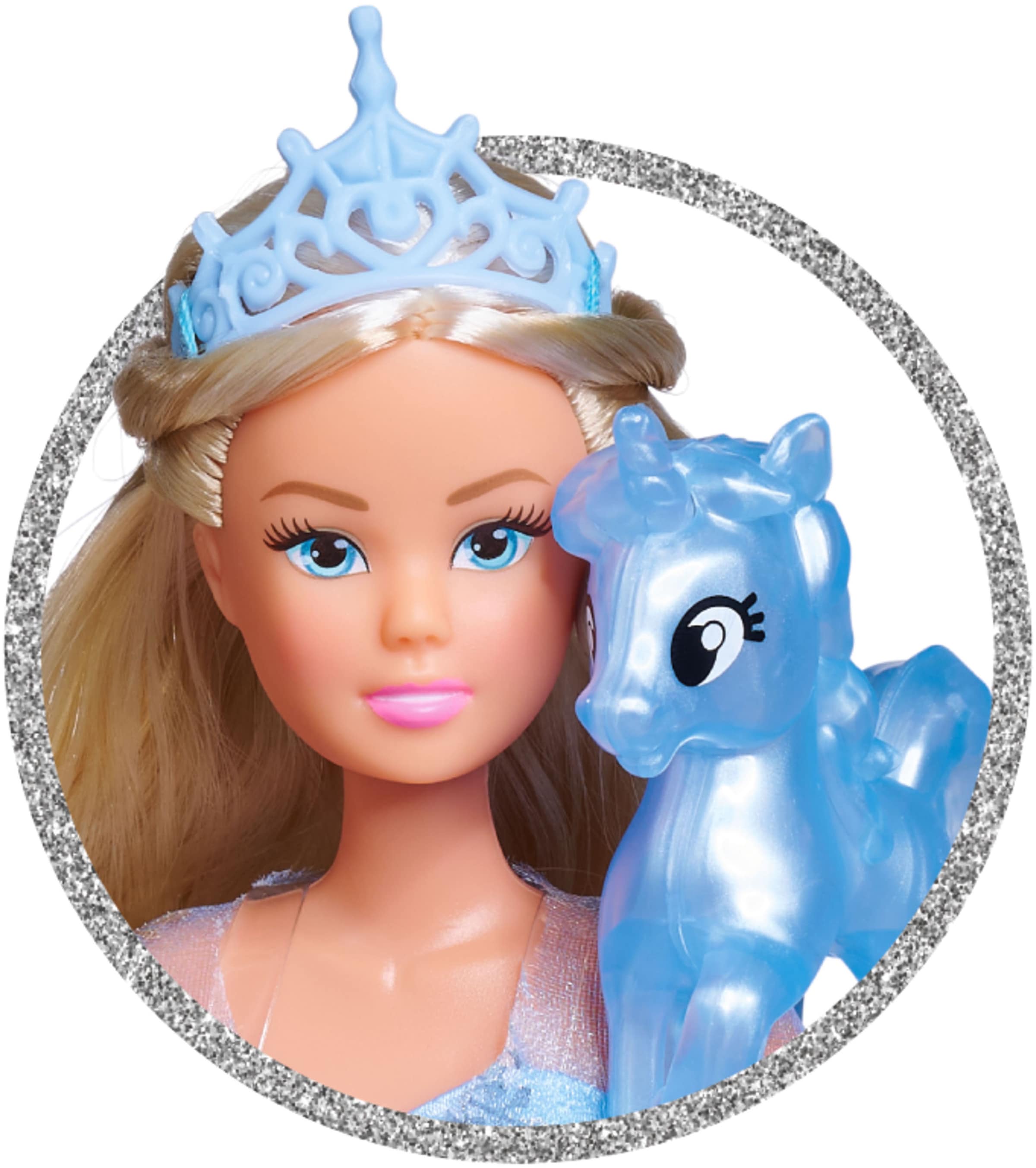 SIMBA Anziehpuppe »Steffi Love, Crystal Princess« mit Einhorn