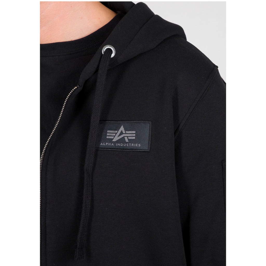 Alpha Industries Kapuzensweatjacke »Back Print Zip Hoody«