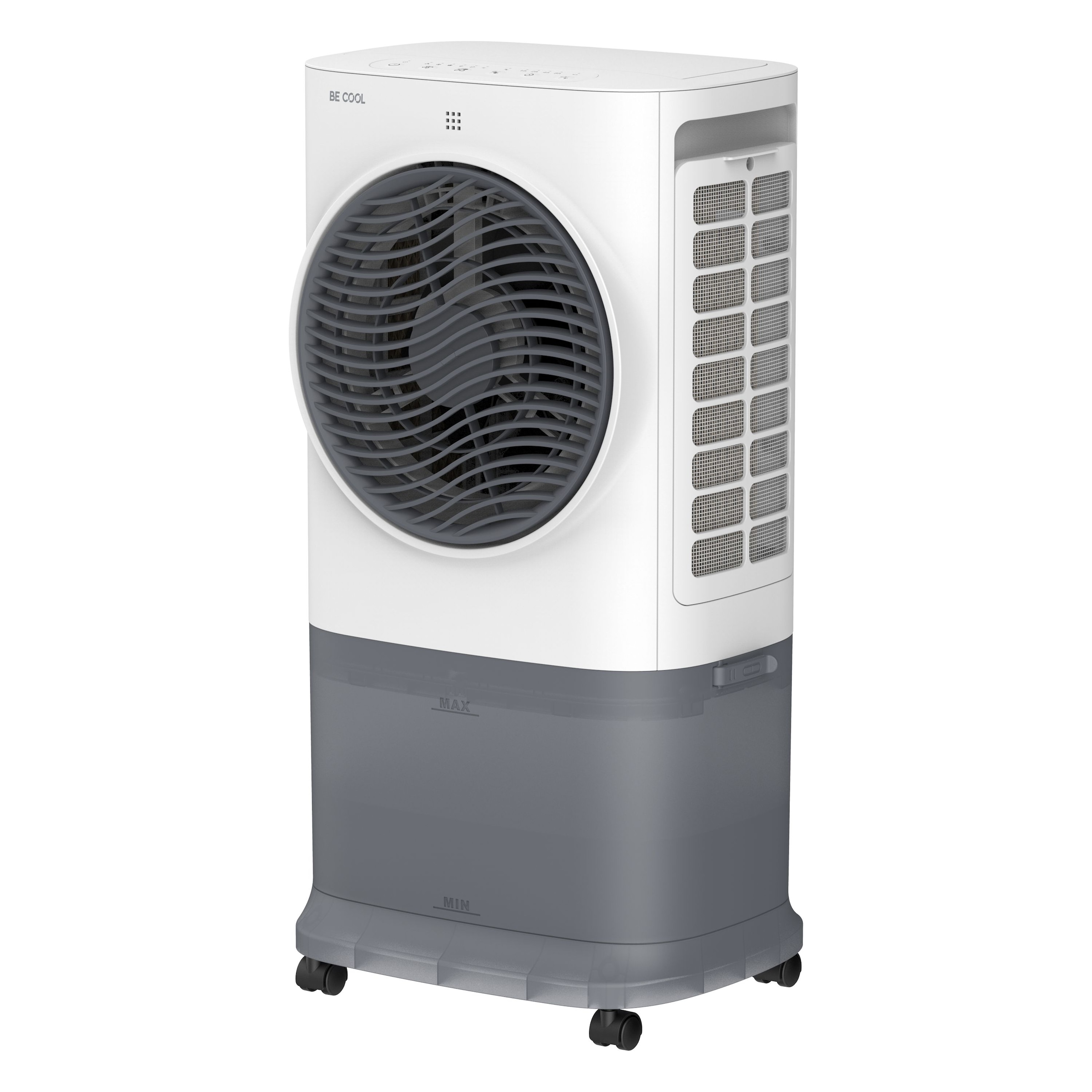 be cool Ventilatorkombigerät »Premium Luftkühler mit mit Wifi und 6,5l Wassertank«, abnehmbarer Wassertank, von oben befüllbar, WiFi