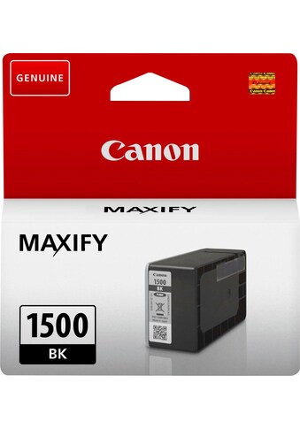 Canon Tintenpatrone »PGI-1500BK«, (1 St.), original Druckerpatrone 1500 schwarz kaufen