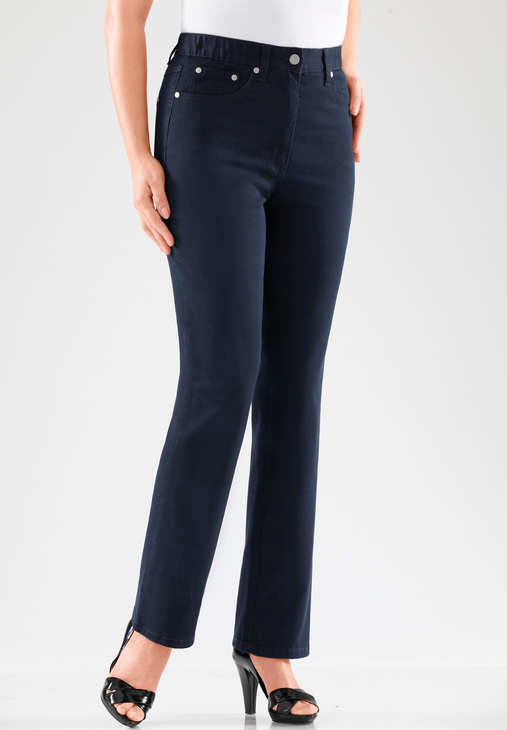 Witt 5-Pocket-Jeans »Jeans 5-Pocket-Jeans mit innenliegendem Dehnbund«