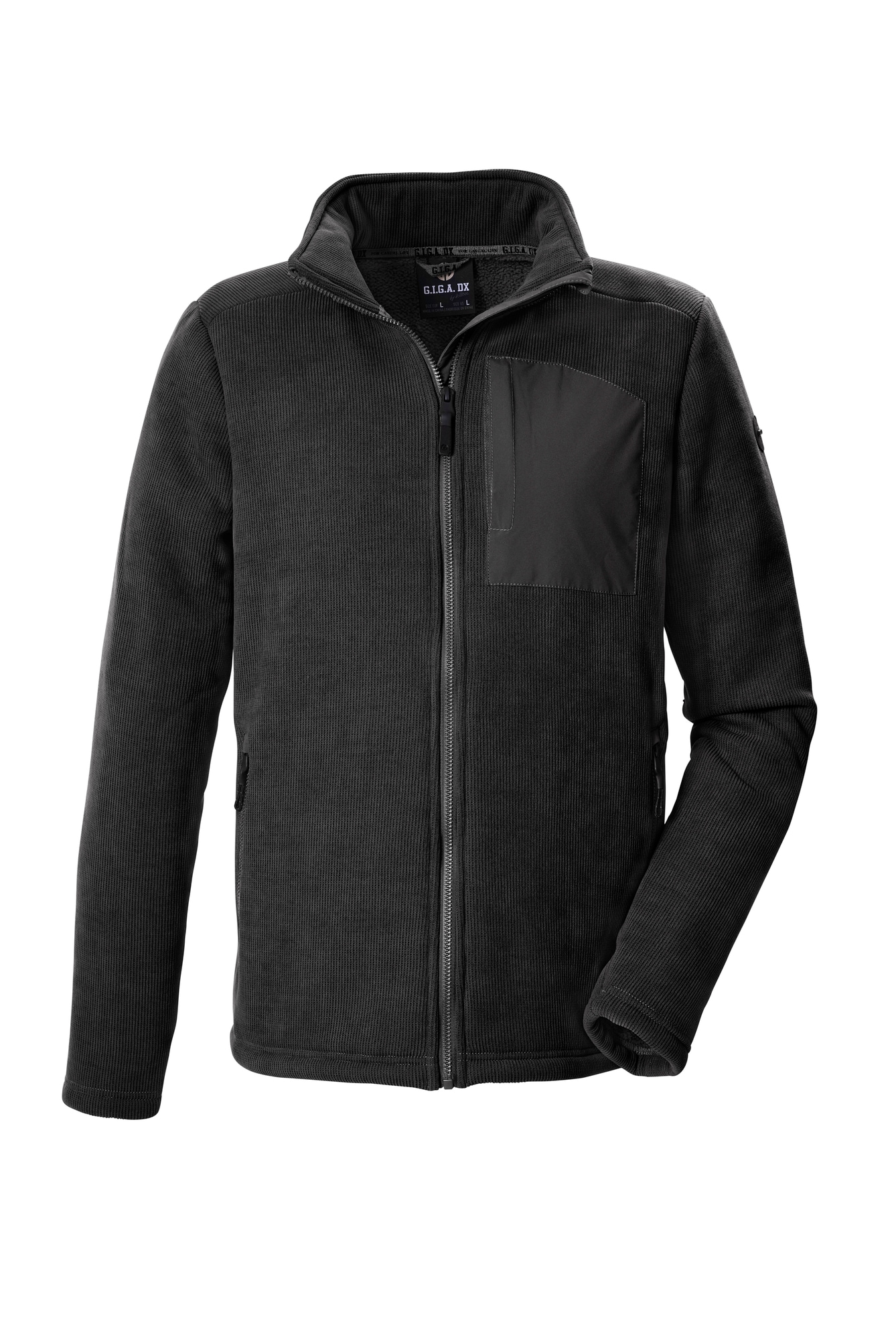 G.I.G.A. DX by killtec Strickfleecejacke »GW 43 MN KNTFLC JCKT« mit Teddyfleece, Regular Passform