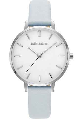 Julie Julsen Quarzuhr »Basic Silver Light Blue, JJW1430SL-4« kaufen