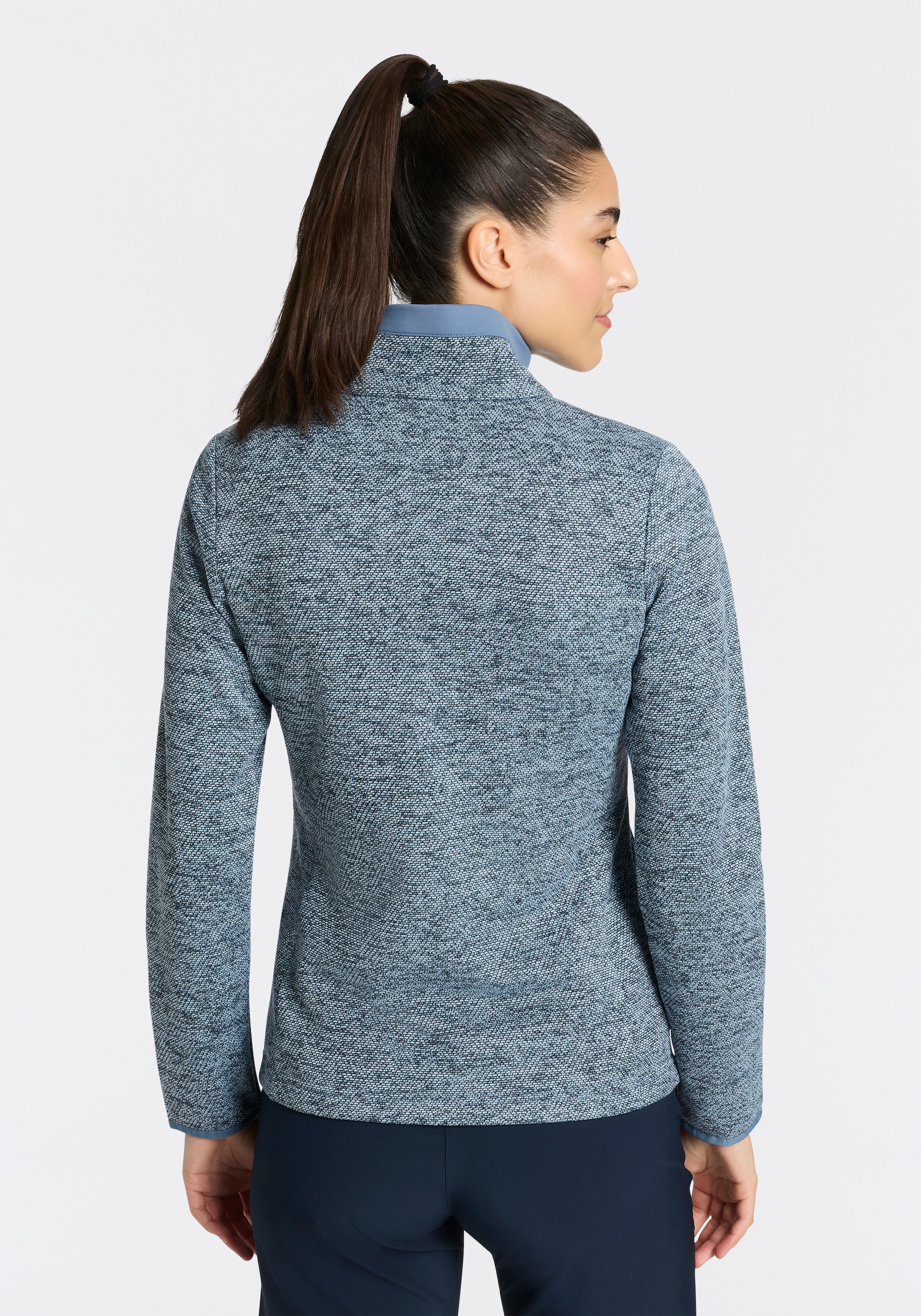 CMP Strickfleecejacke sportlicher Stil, Übergangsjacke für Erwachsene