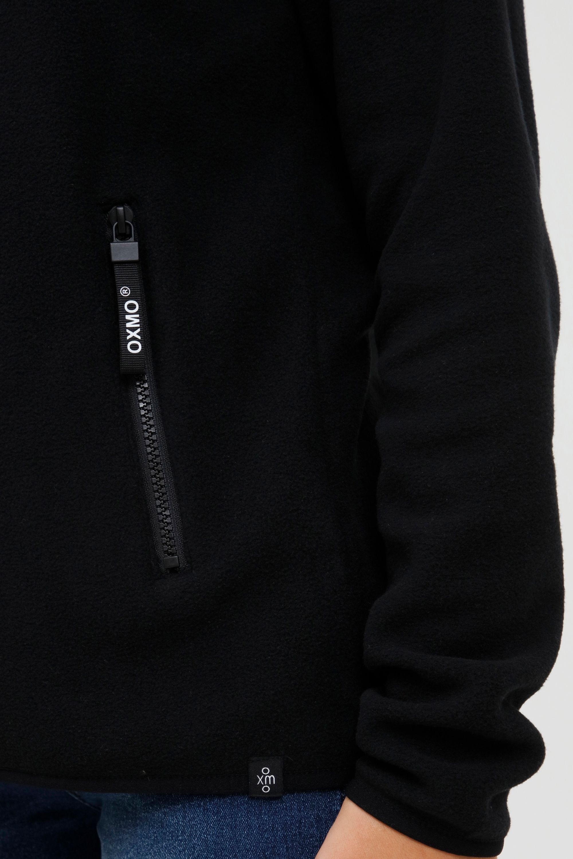OXMO Fleecejacke »Fleecejacke OXFinja«, mit Kapuze