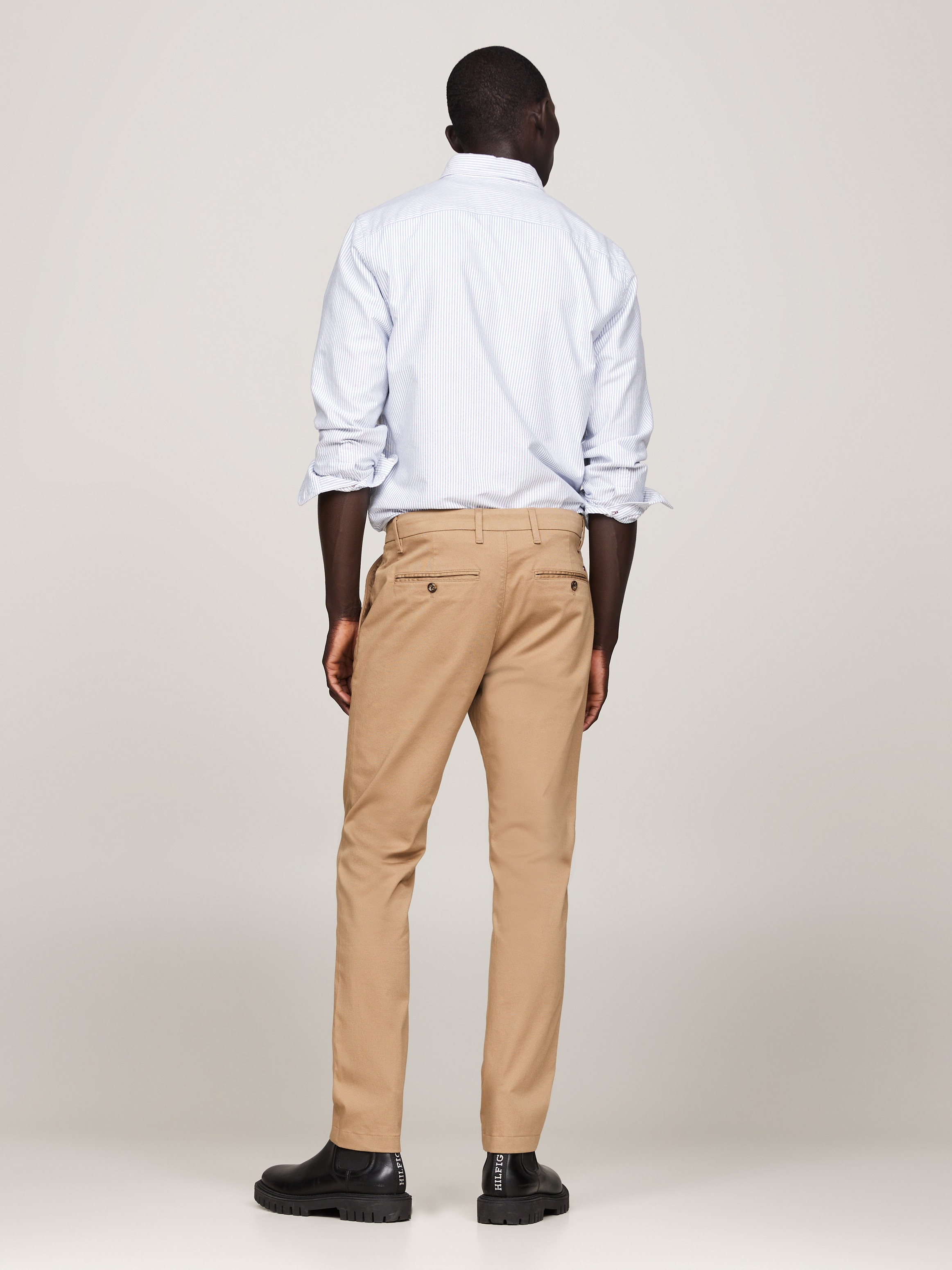 Tommy Hilfiger Chinohose »CHINO BLEECKER PRINTED STRUCTURE«