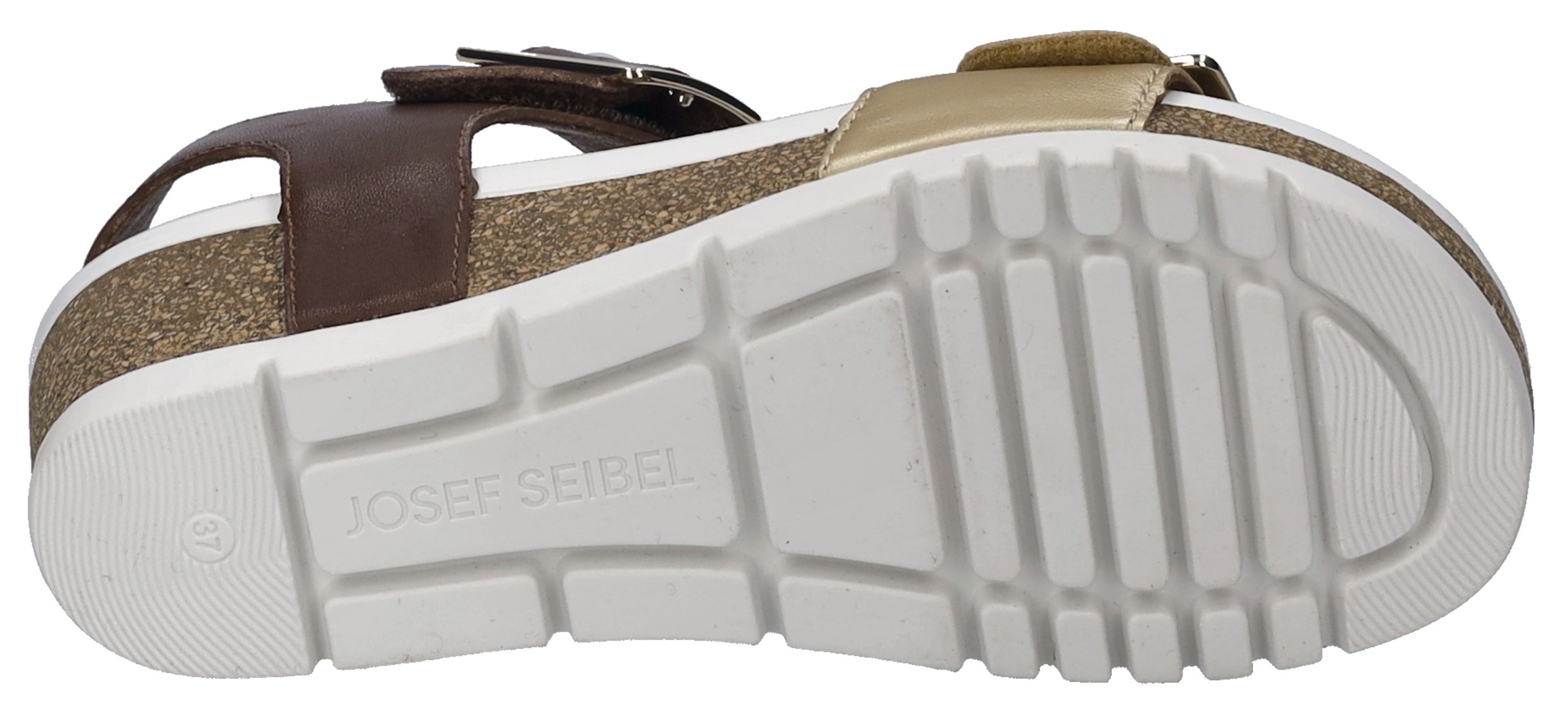 Josef Seibel Sandale »Quinn 02«, Plateausandale, Keilsandalette, Klettschuh mit Schnallen