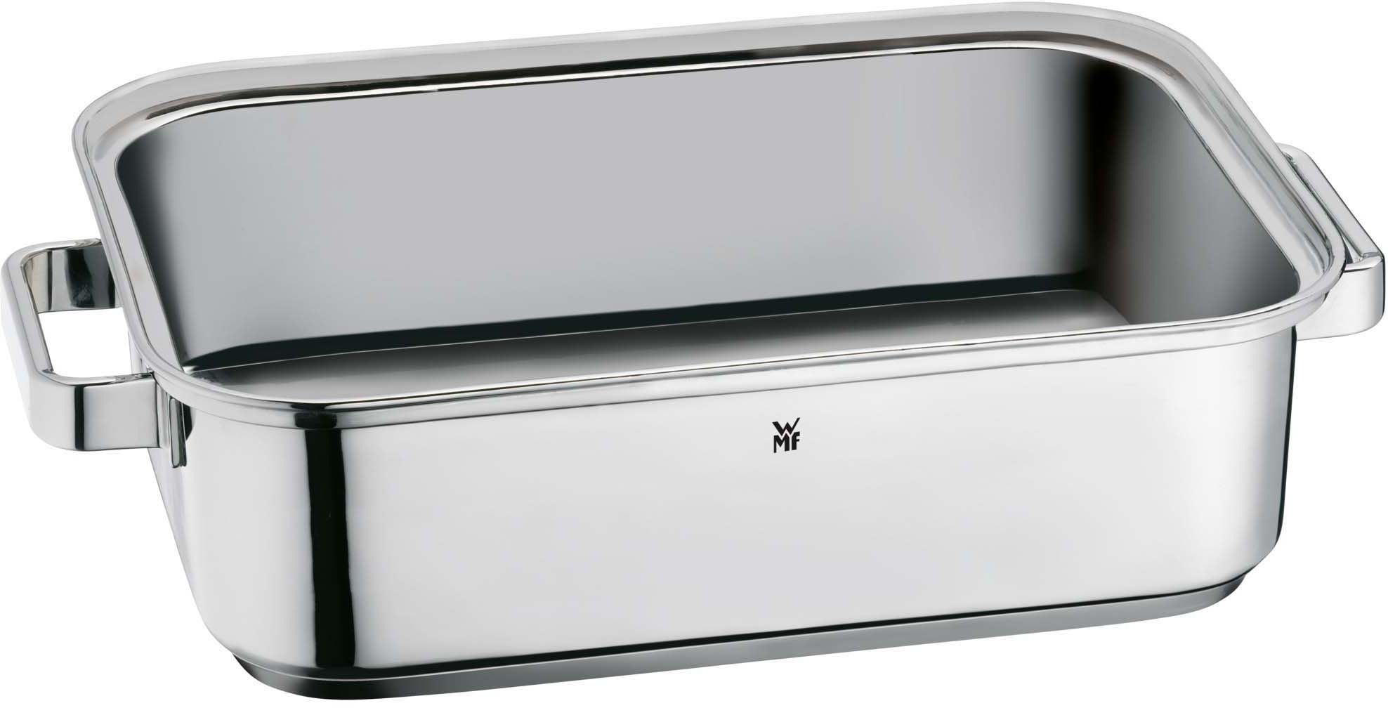 WMF Dampfgartopf »Vitalis Bräter mit Deckel«, Cromargan® Edelstahl Rostfrei 18/10, herausnehmbares Thermometer, für alle gängigen Herdarten geeignet