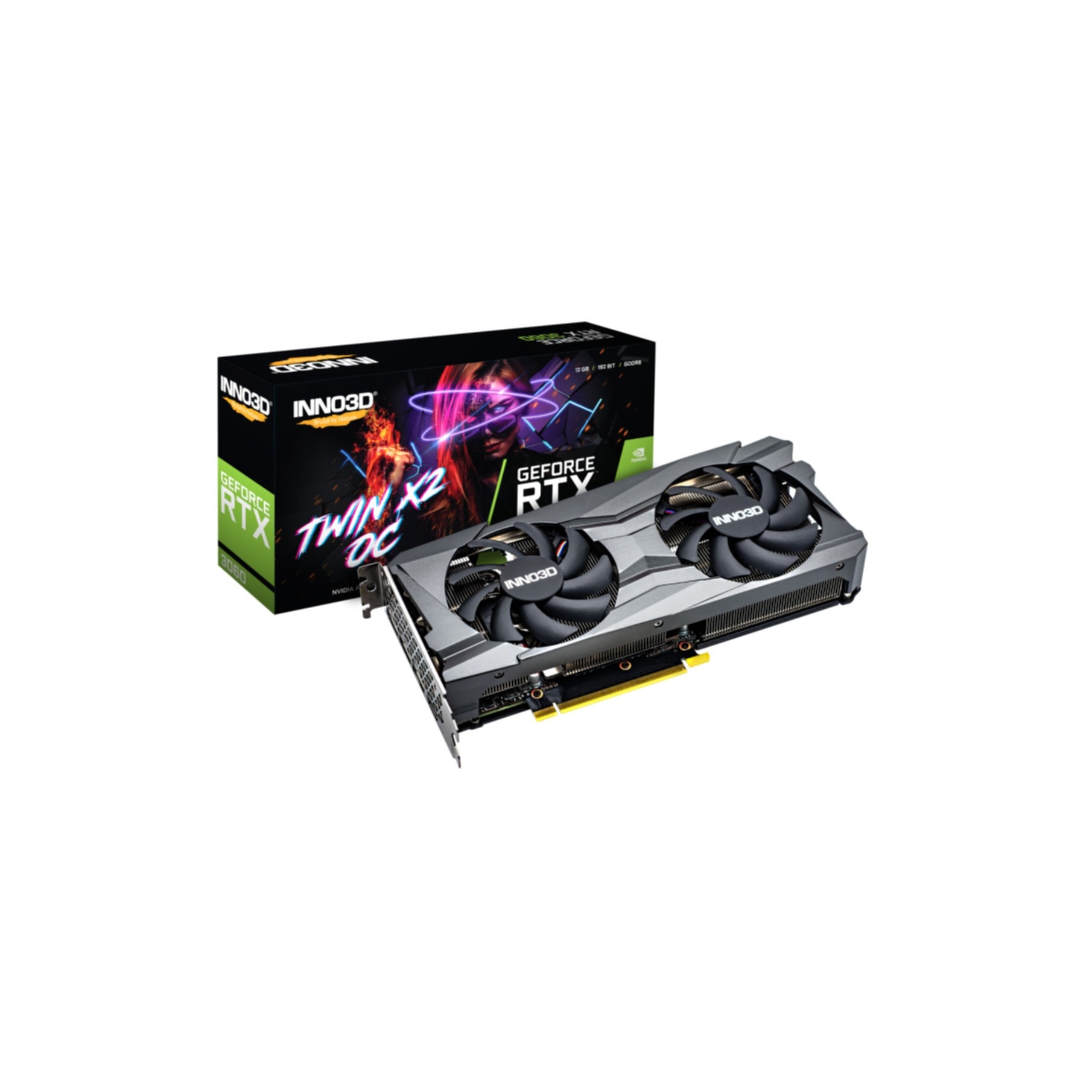 Inno3D Grafikkarte »GEFORCE RTX 3060 TWIN X2 OC«
