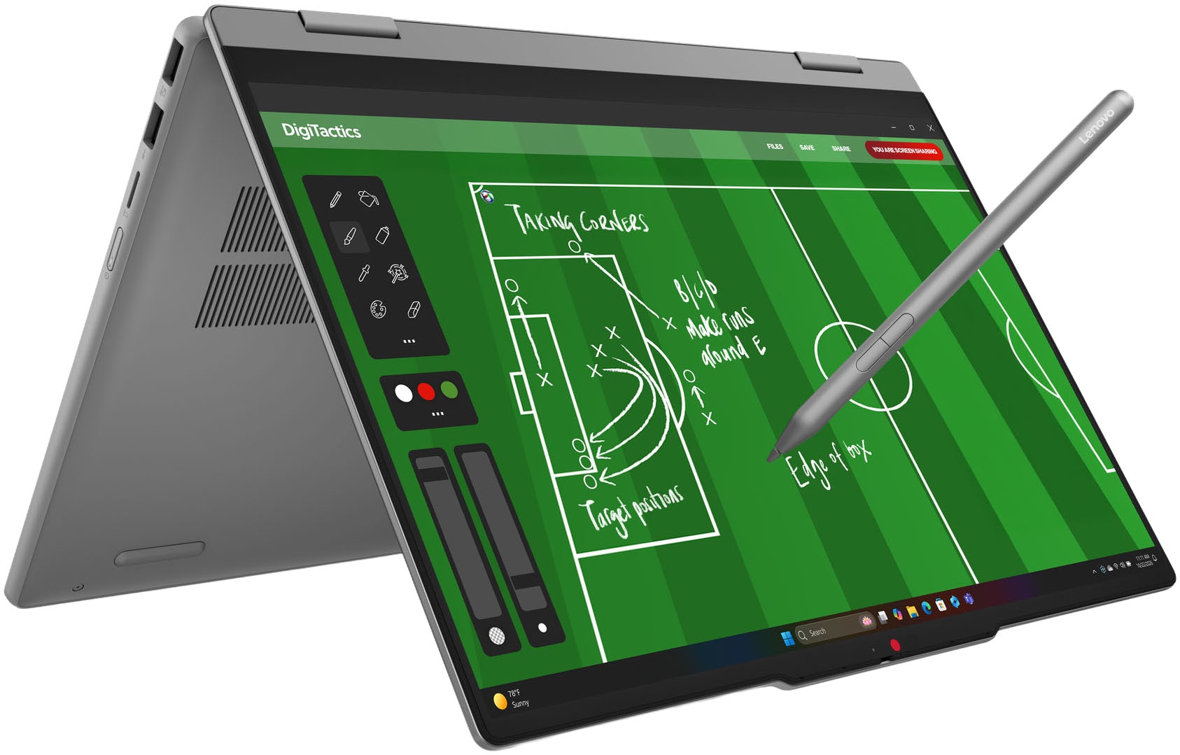 Lenovo Convertible Notebook »IdeaPad 5 2in1 14Q8Y11« 35,6 cm / 14 ″ Snapdragon X2 Plus Adreno 512 GB SSD
