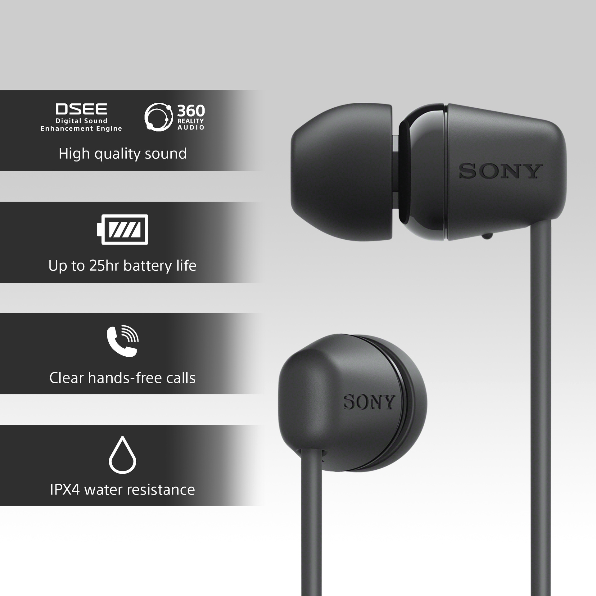 OTTO bei In-Ear-Kopfhörer »In-Ear WI-C100«, Kopfhörer Sprachsteuerung Sony