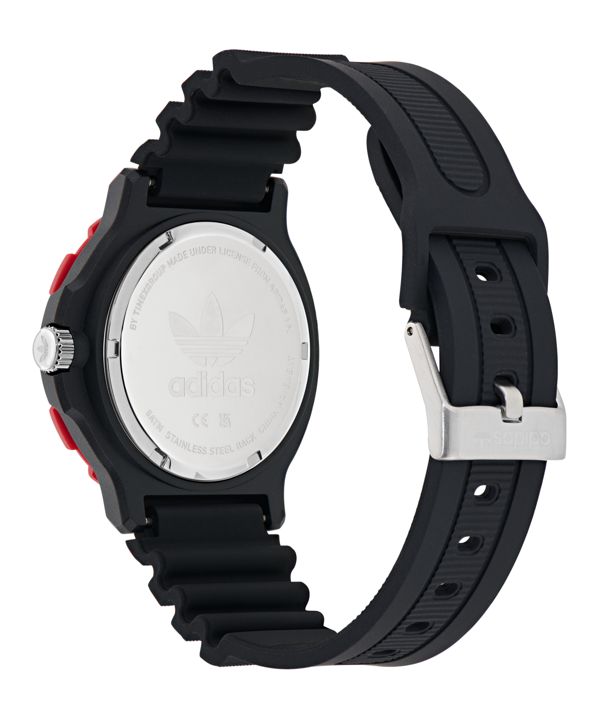 adidas Originals Quarzuhr »DISCOVERER TWO« Armbanduhr, Herrenuhr, Damenuhr, Silikonarmband