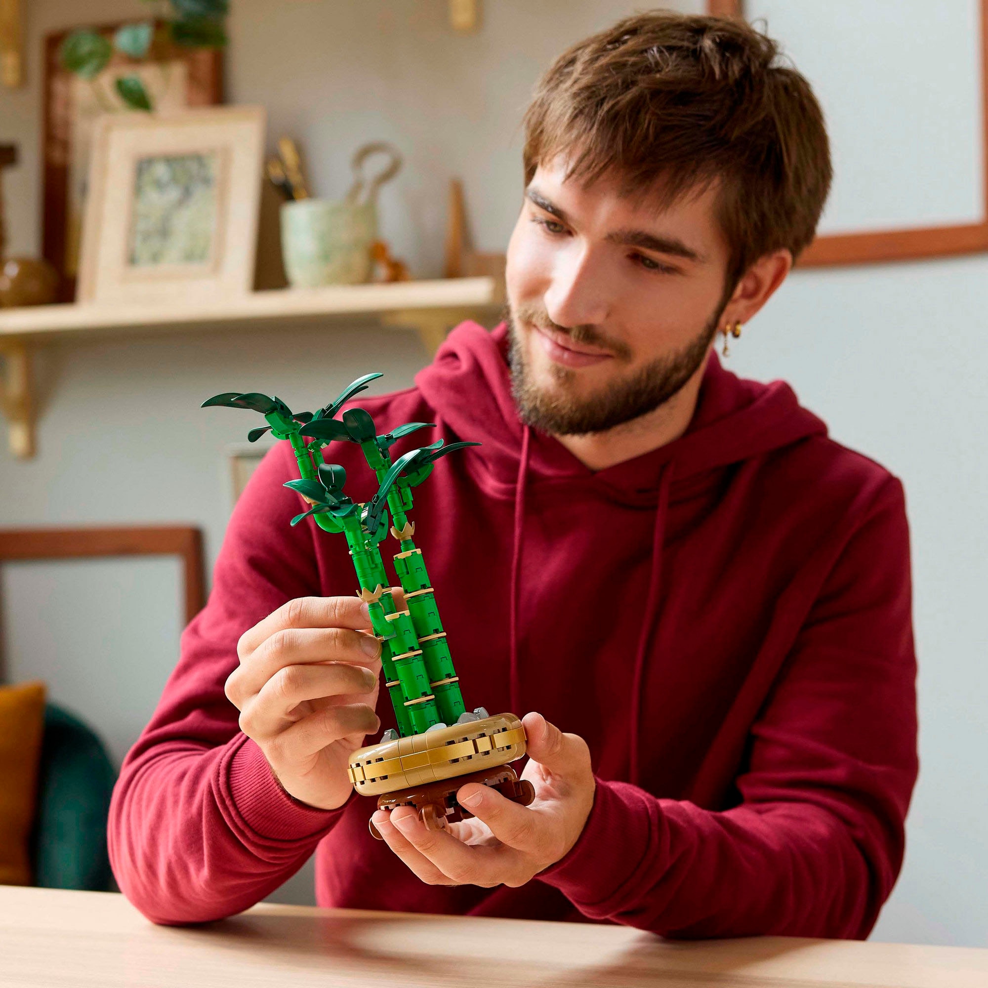 LEGO® Konstruktionsspielsteine »Glücks-Bambus (10344), LEGO Botanicals«, (325 St.), Made in Europe