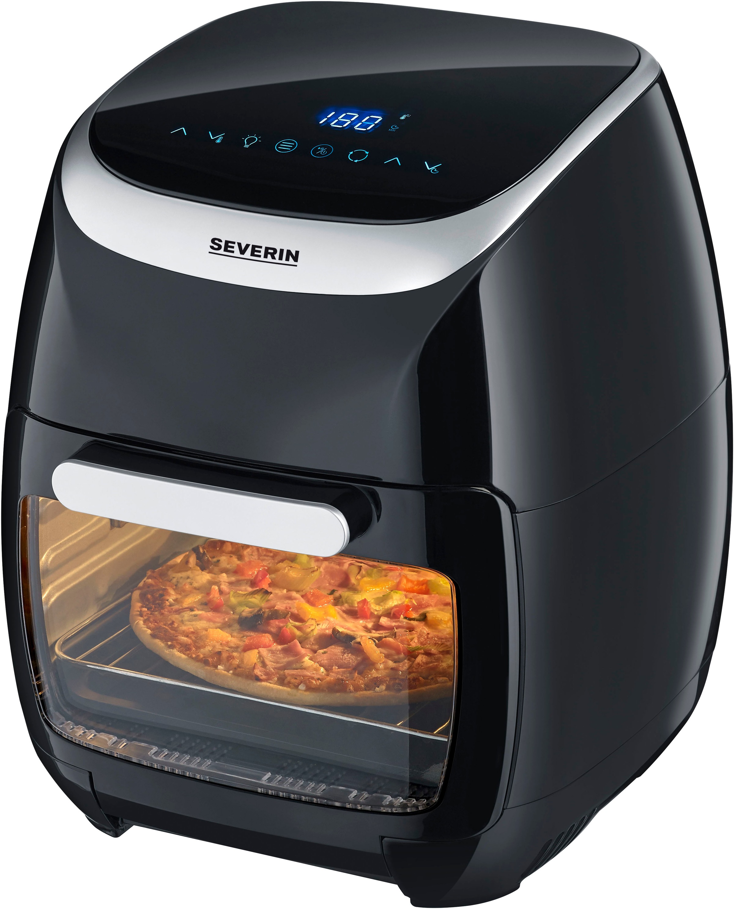 Severin Heißluftfritteuse »FR 2446 Multi« 2000 W in schwarz