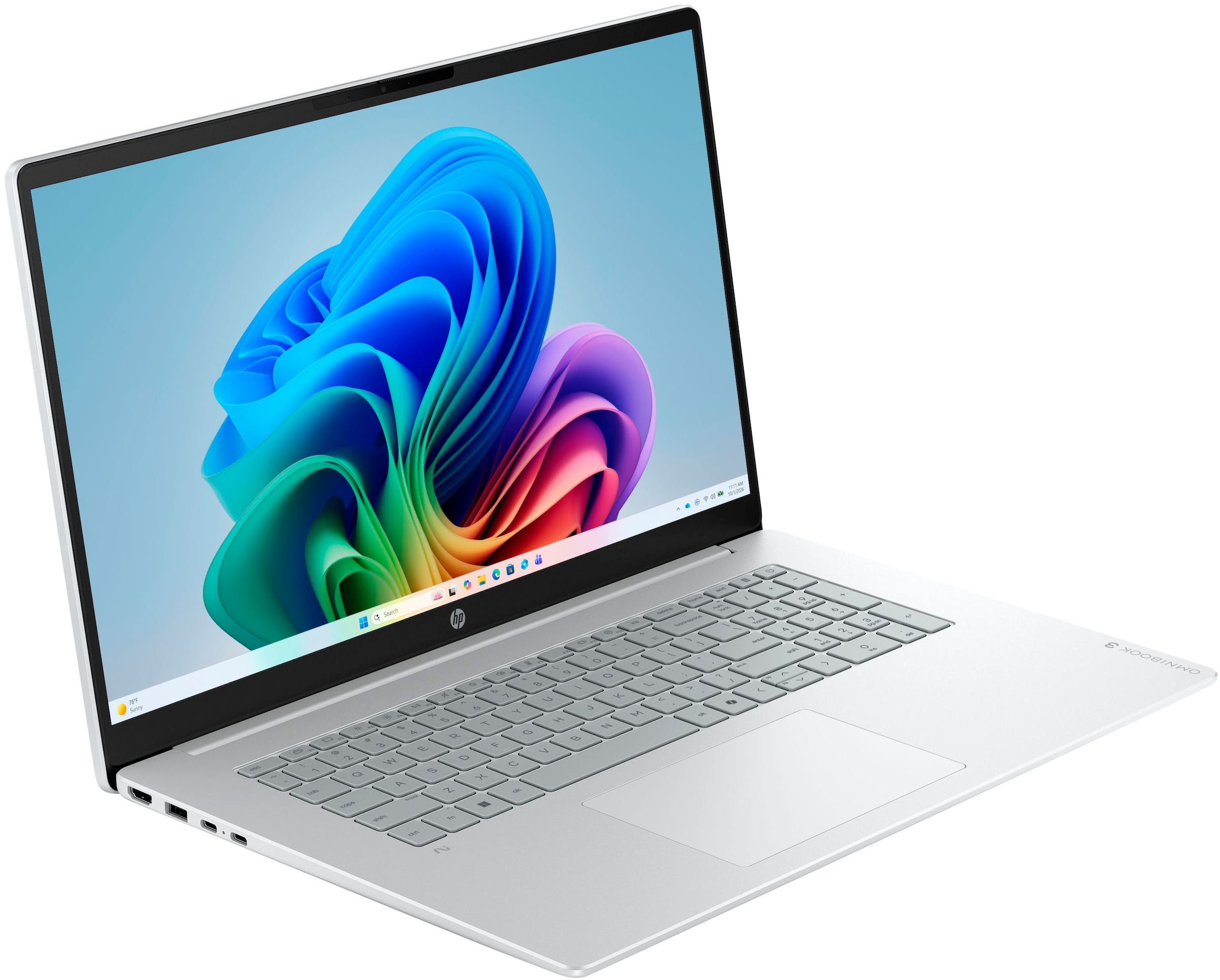 HP Notebook »OmniBook 3 17-dm0071ngx« 43,9 cm / 17,3 ″ AMD Ryzen™ AI 7 Radeon 840M 512 GB SSD