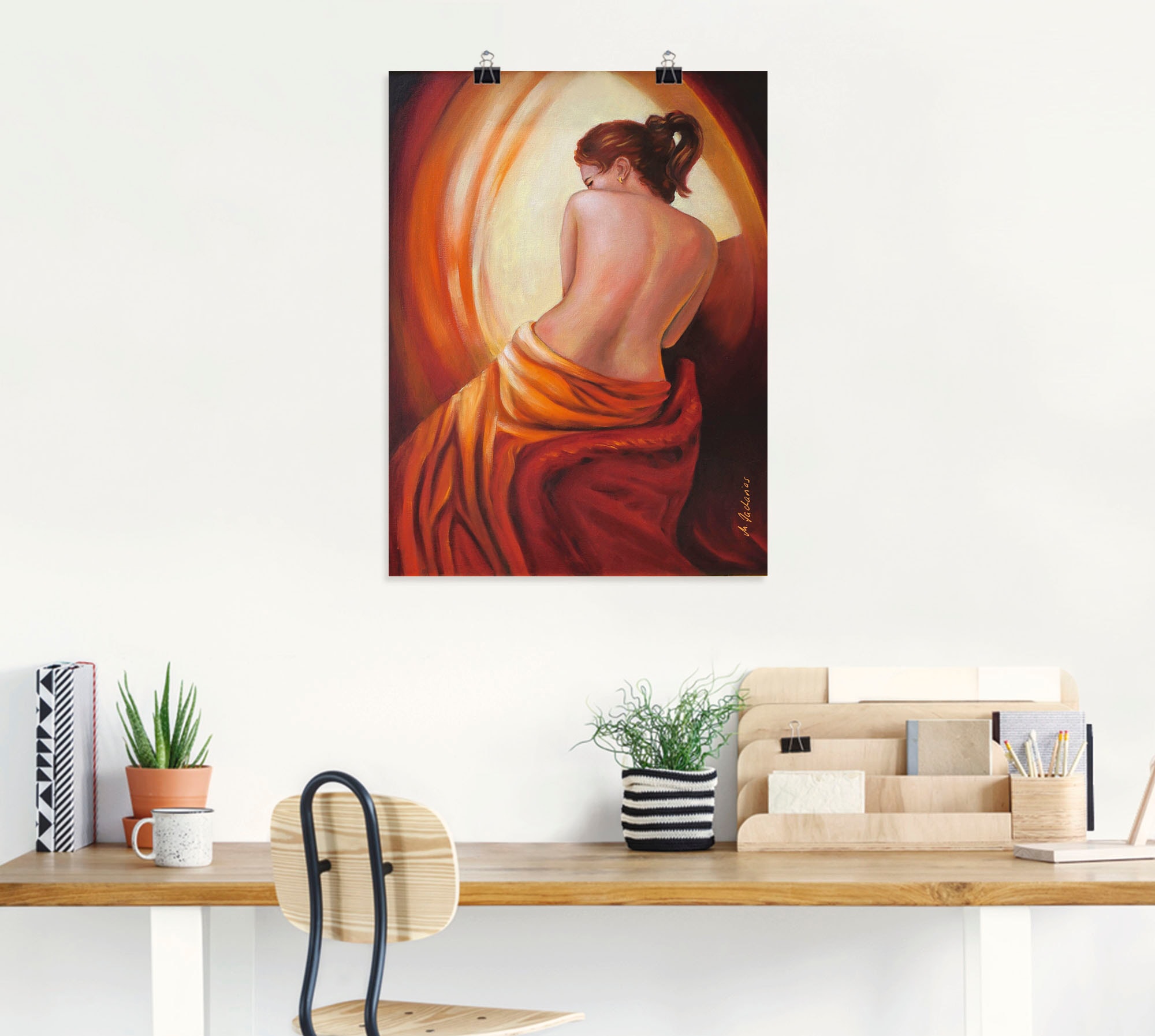 Artland Wandbild »Weiblichkeit im Licht«, Erotische Bilder, (1 St.), als Poster in verschied. Größen