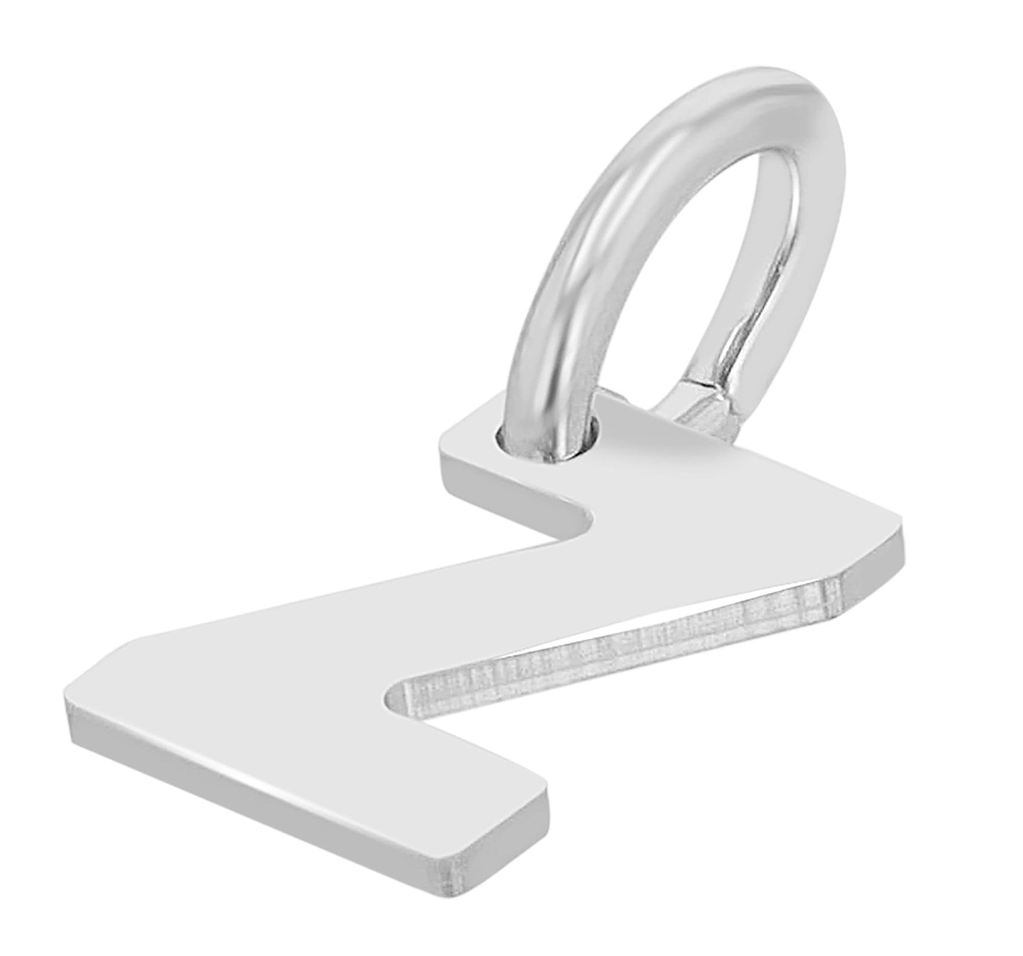 Adelia´s Buchstabenanhänger »Unisex Anhänger ¿ Buchstabe N Buchstabenanhänger aus 925 Silber«