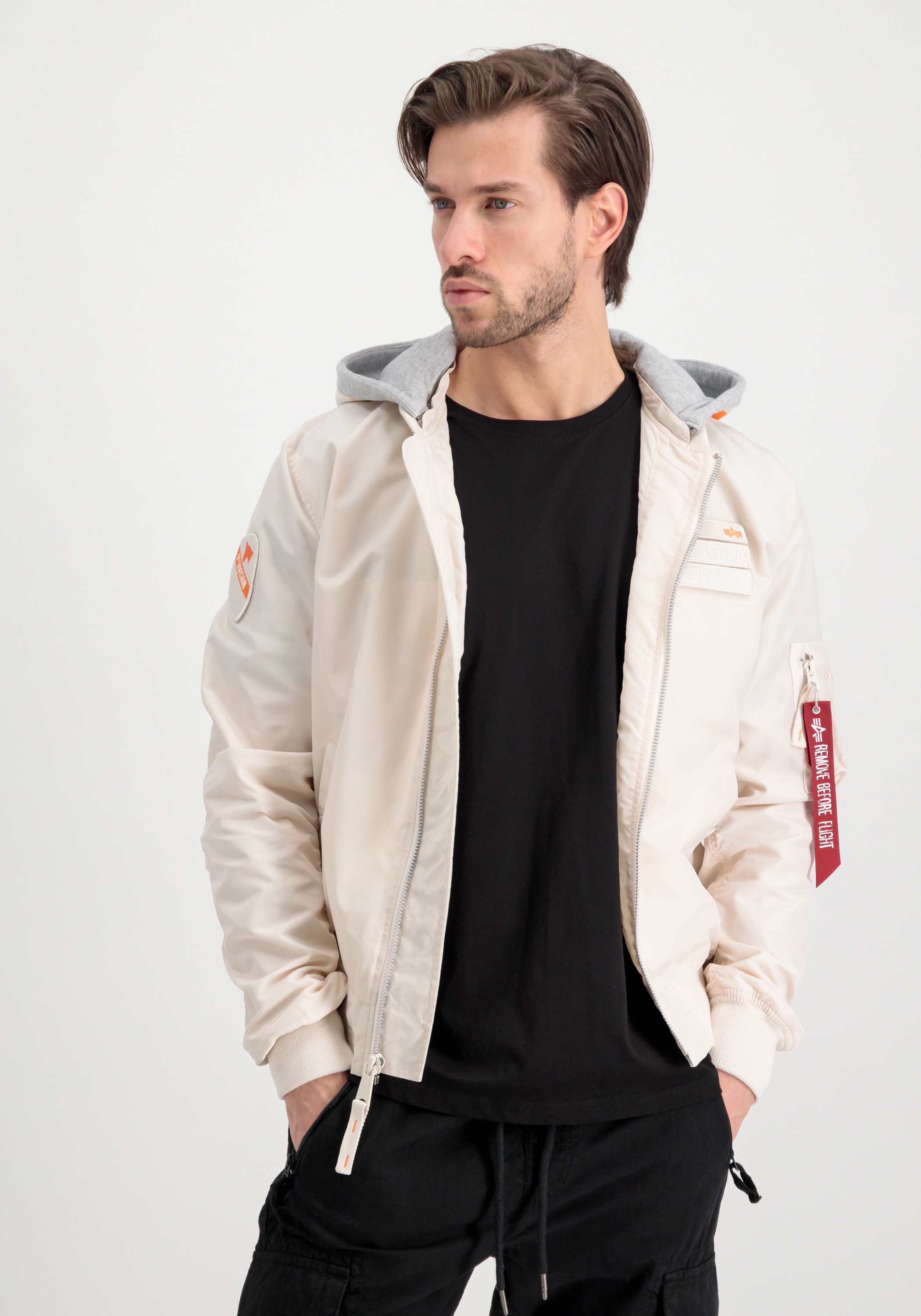 Alpha Industries Bomberjacke »Alpha Industries Men - Bomber Jackets MA-1 TT Hood Custom«