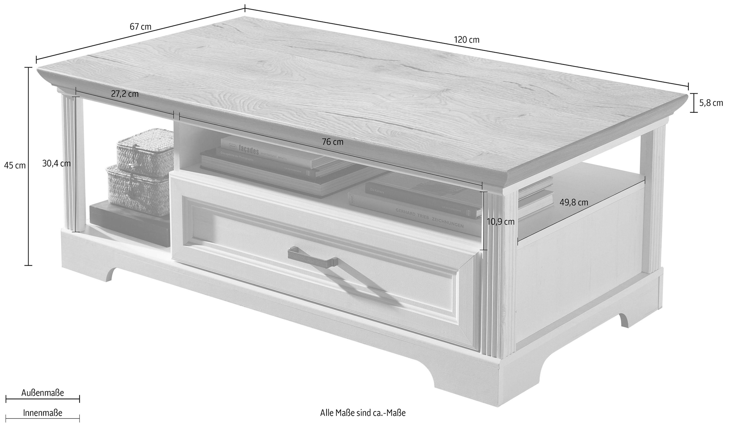 Innostyle Couchtisch »Jasmin«