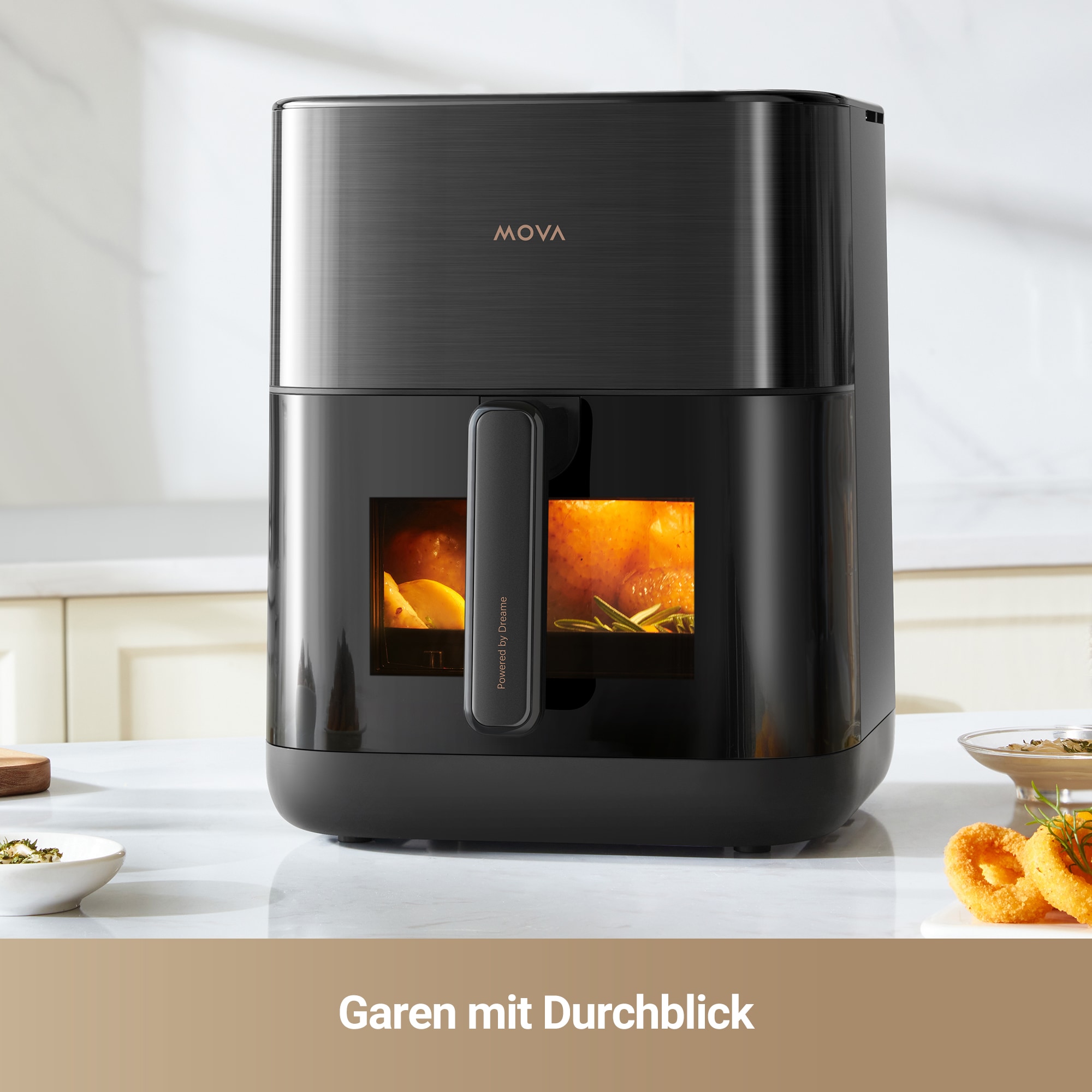 Dreame Heißluftfritteuse »Mova AeroChef FD10 Pro«, 1800 W, Fassungsvermögen 6 l