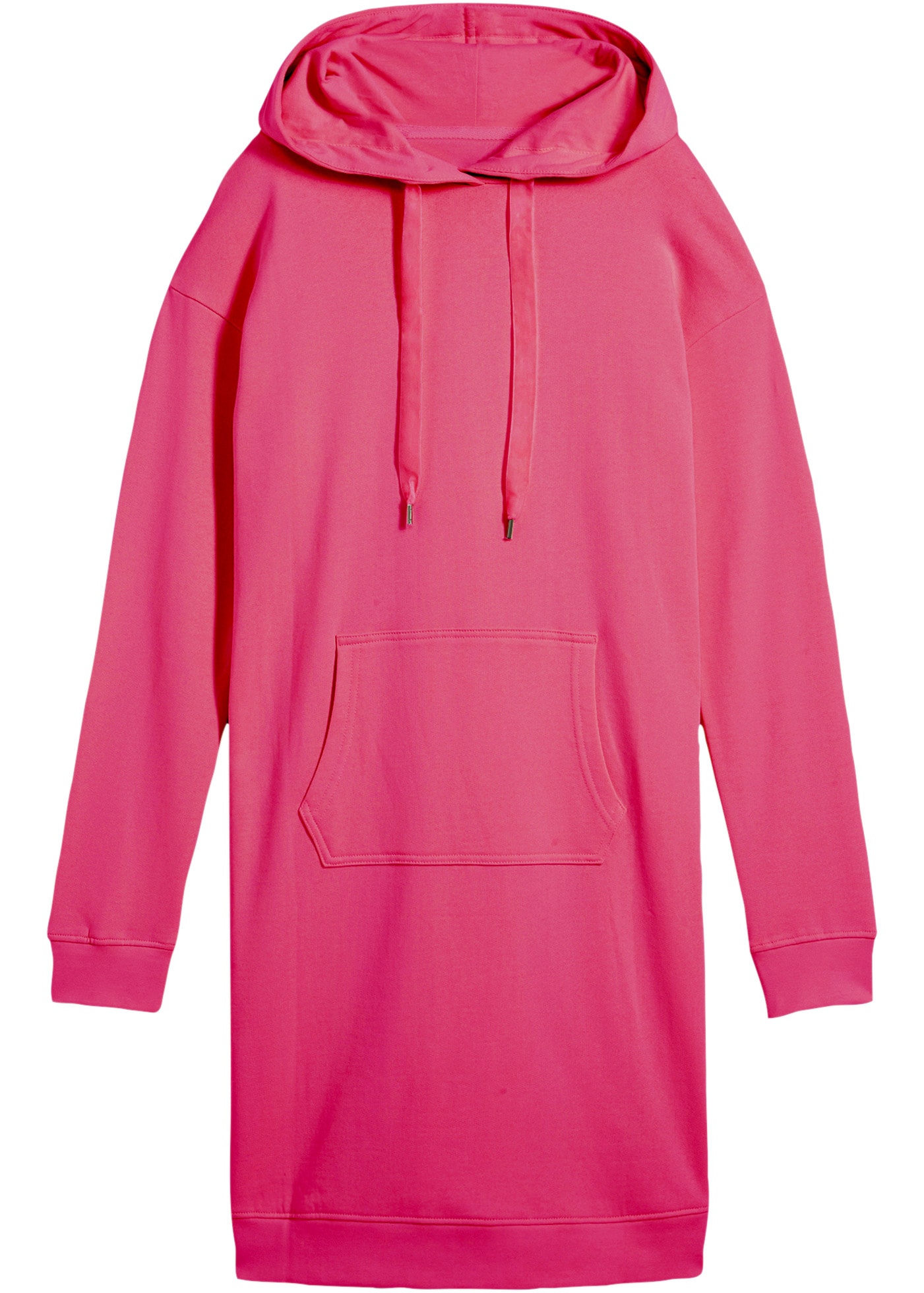 bonprix Sweatkleid »Sweatkleid mit Baumwolle« Kängurutasche Sweatkleid mit Baumwolle