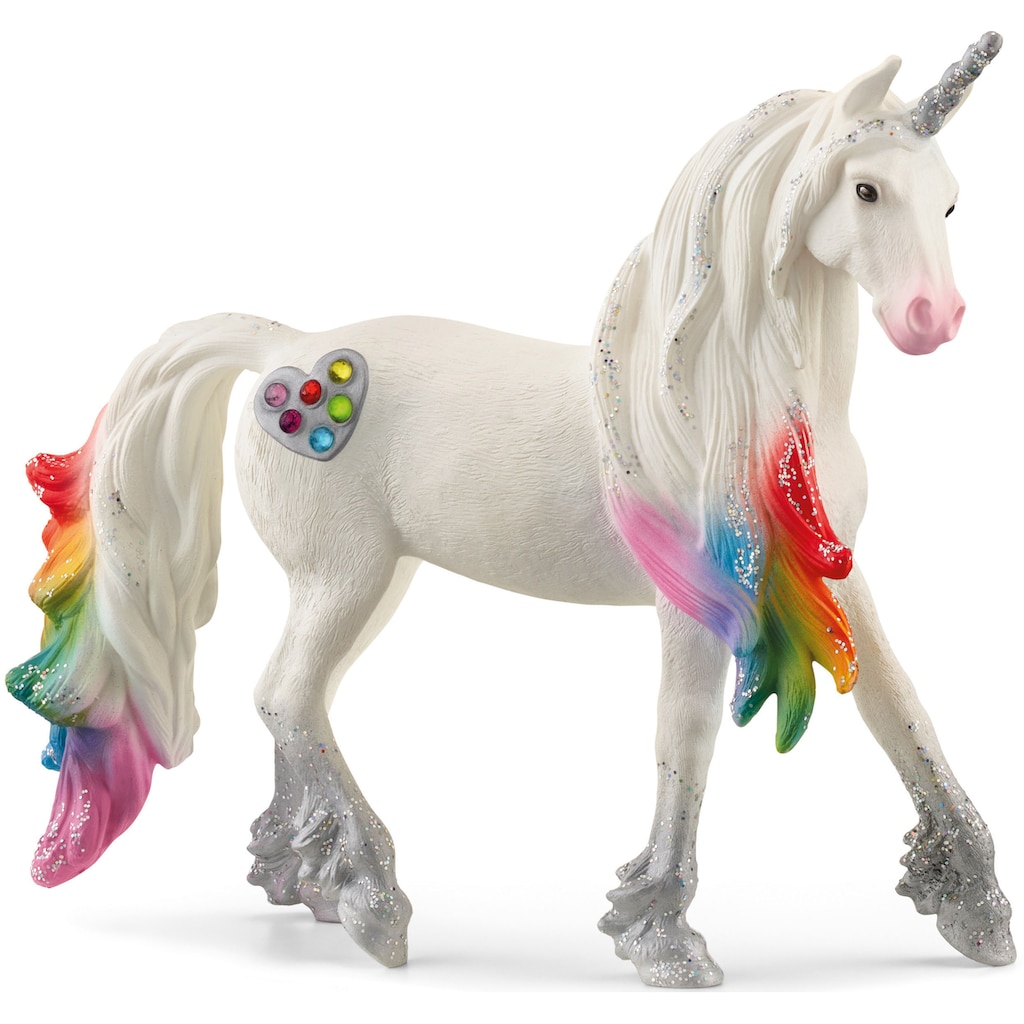 Schleich® Spielfigur »BAYALA®, Regenbogeneinhorn Hengst (70725)«