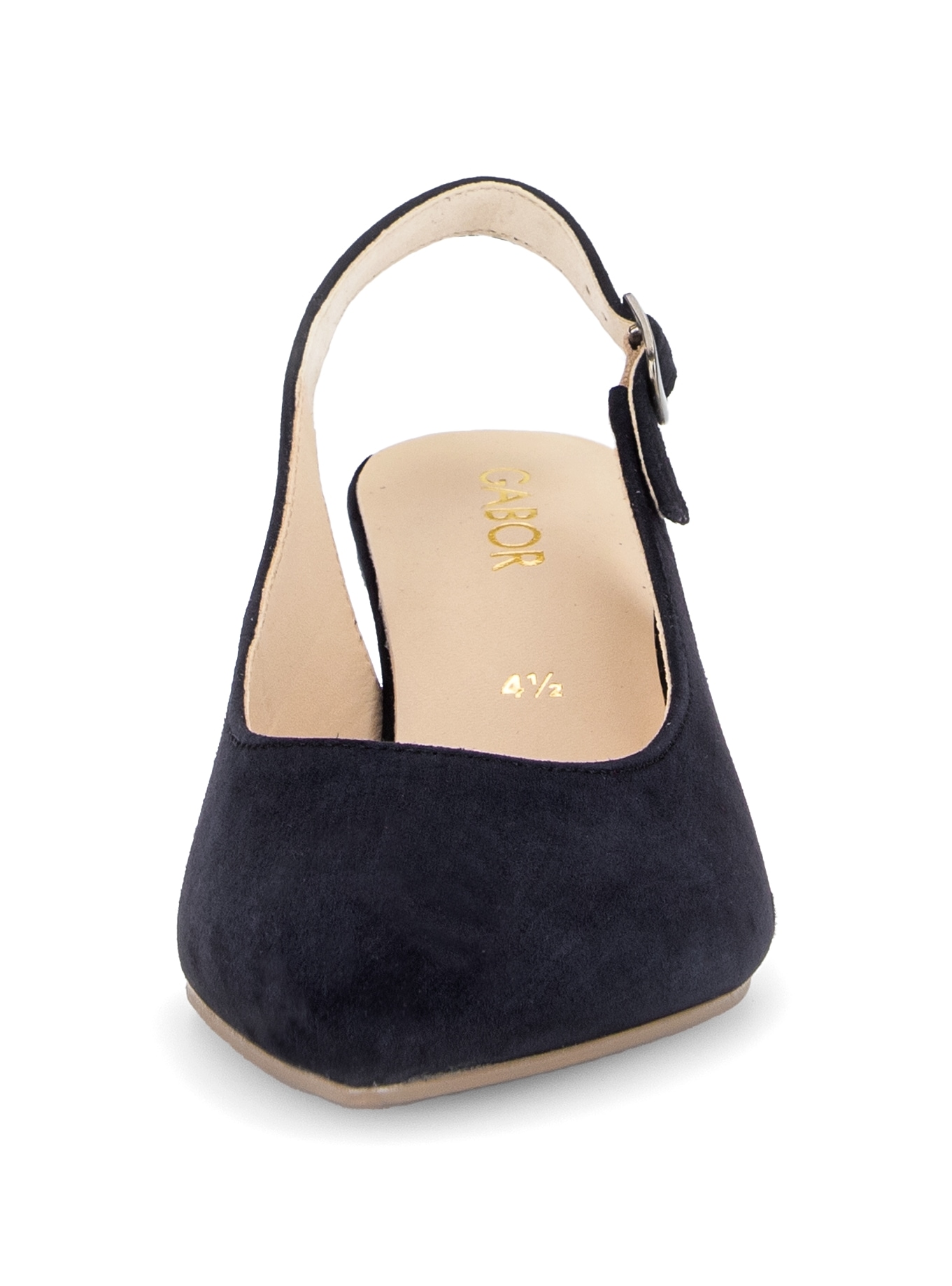 Gabor Slingpumps  , Trichterabsatz, Businessschuh, Abendschuh in spitzer Form, G-Weite