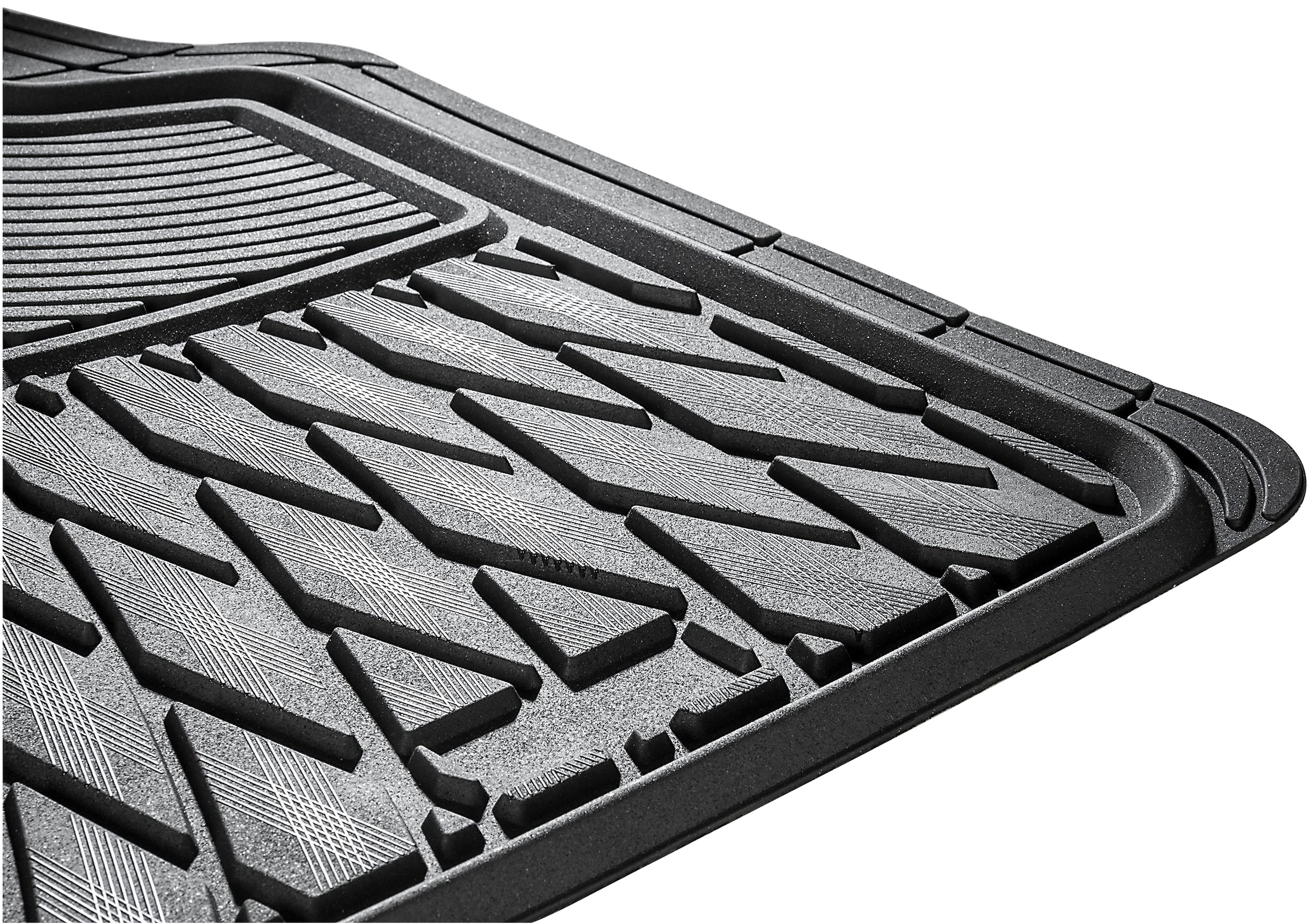 CarFashion Universal-Fußmatten »Allwetter Auto Fußmatten Set Macao«, Kombi/PKW, (Set, 4 St.), universal passend, zuschneidbar, wasserabweisend, rutschsicher, robust