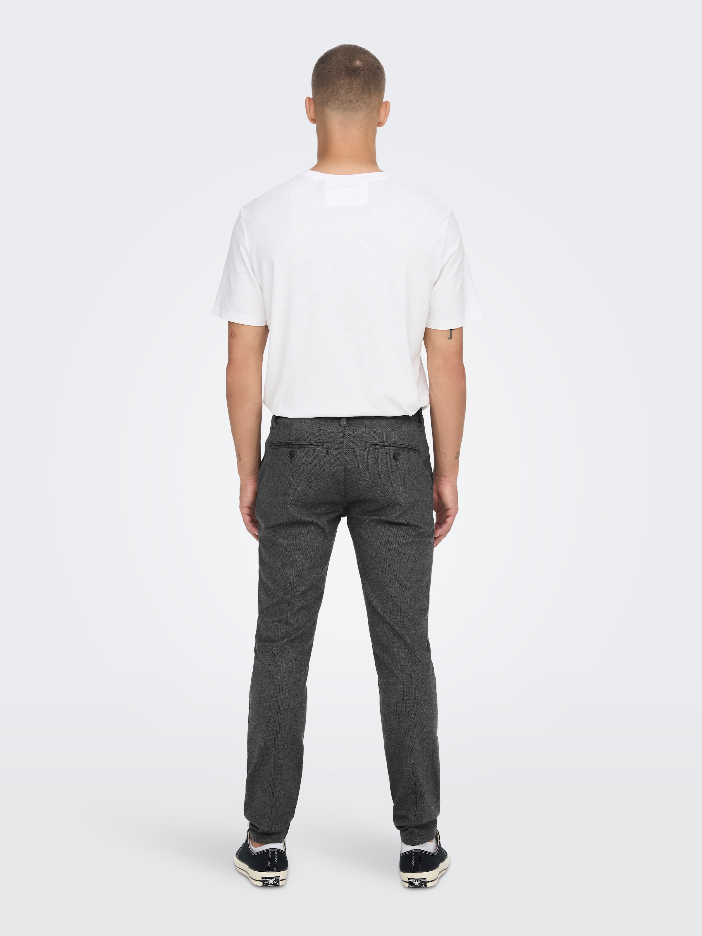 ONLY & SONS Chinohose »ONSMARK SLIM HERRINGBONE 2911 PANT NOOS«