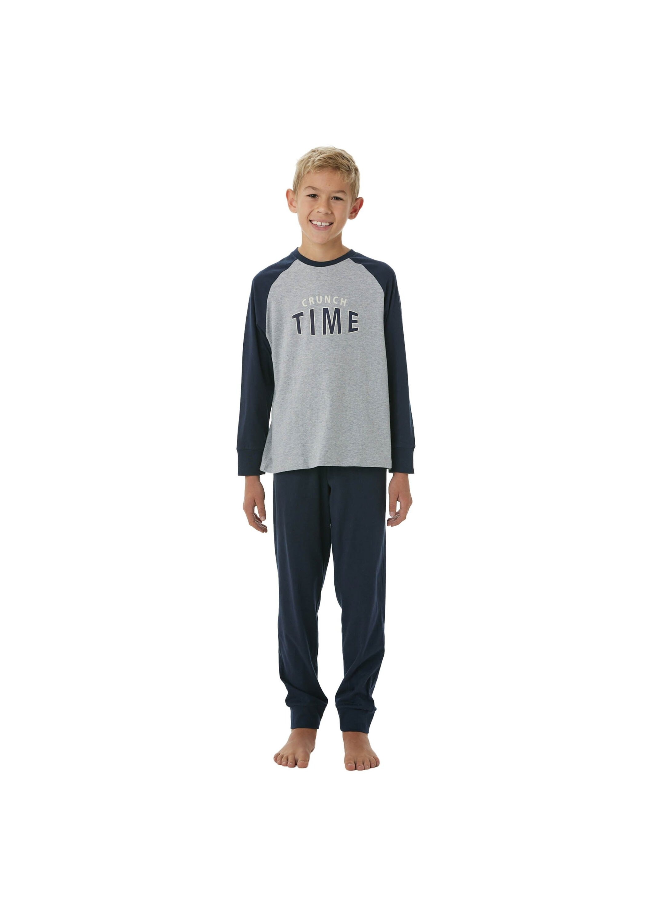 Schiesser Schlafanzug »Pyjama Nightwear Jungs lang Crunch Time«