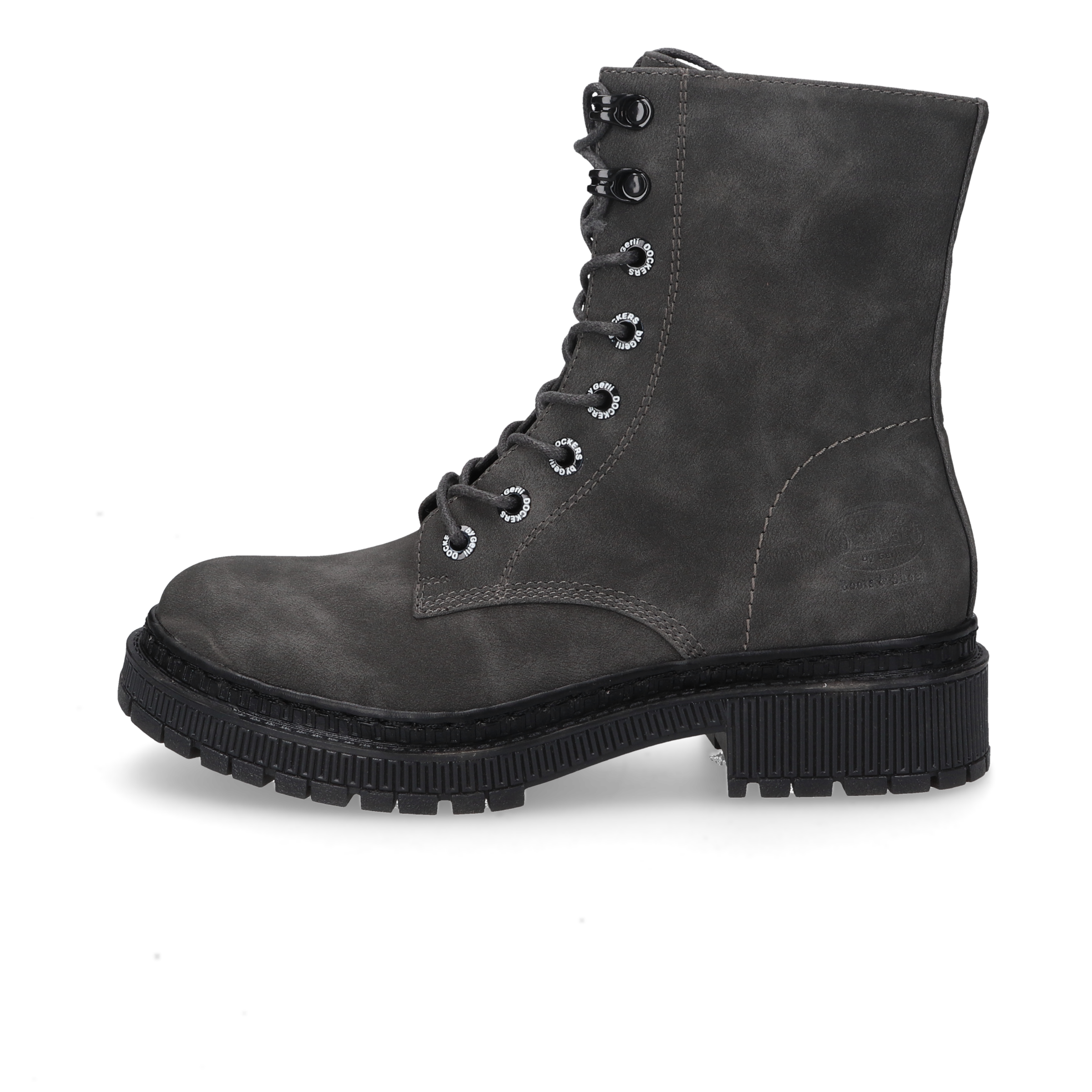 Dockers by Gerli Schnürboots  Biker Boots mit Reißverschluss