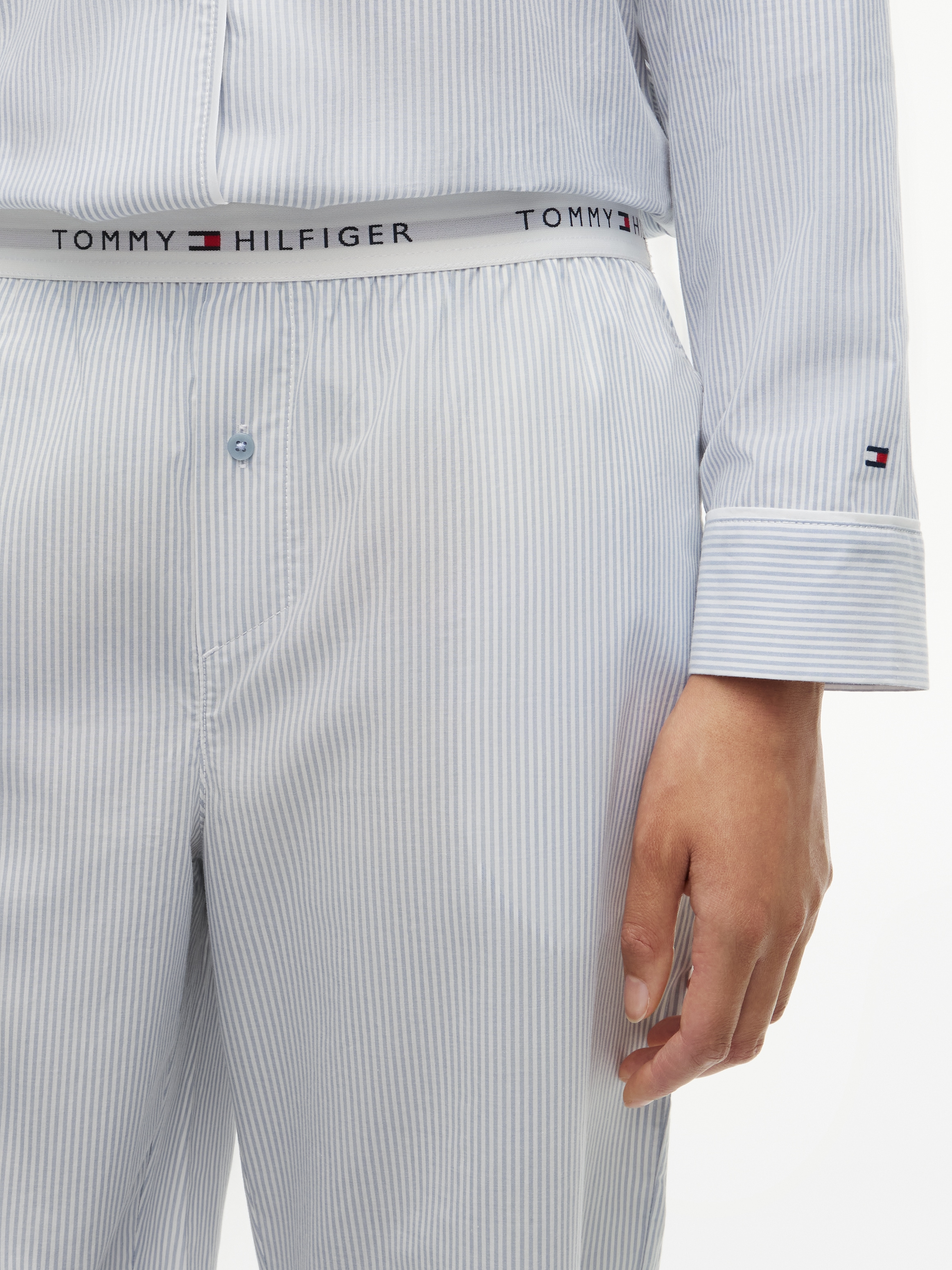 Tommy Hilfiger Underwear Pyjamahose »POPLIN PANTS«  aus Baumwoll-Popeline