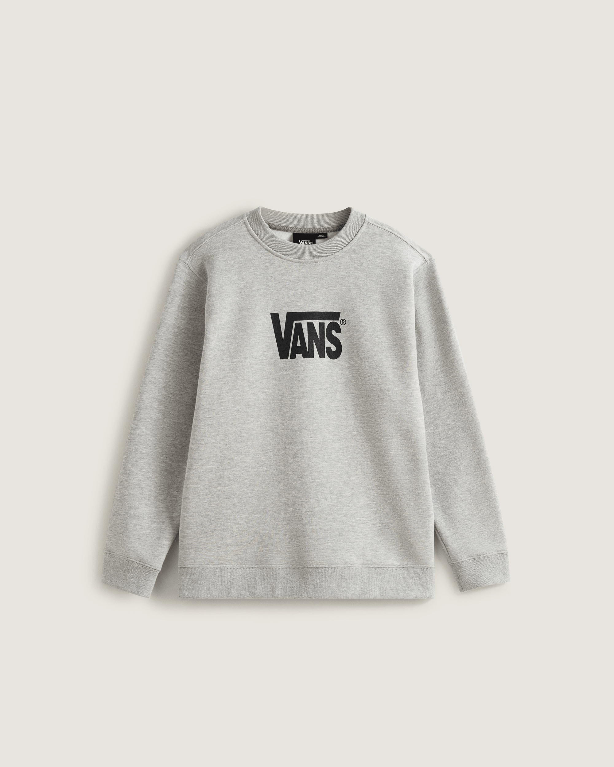 Vans Sweatshirt »STRETCH LOGO CREW«, für Kinder, mit Logodrucken, aus Baumwollmischung, in Basic-Passform
