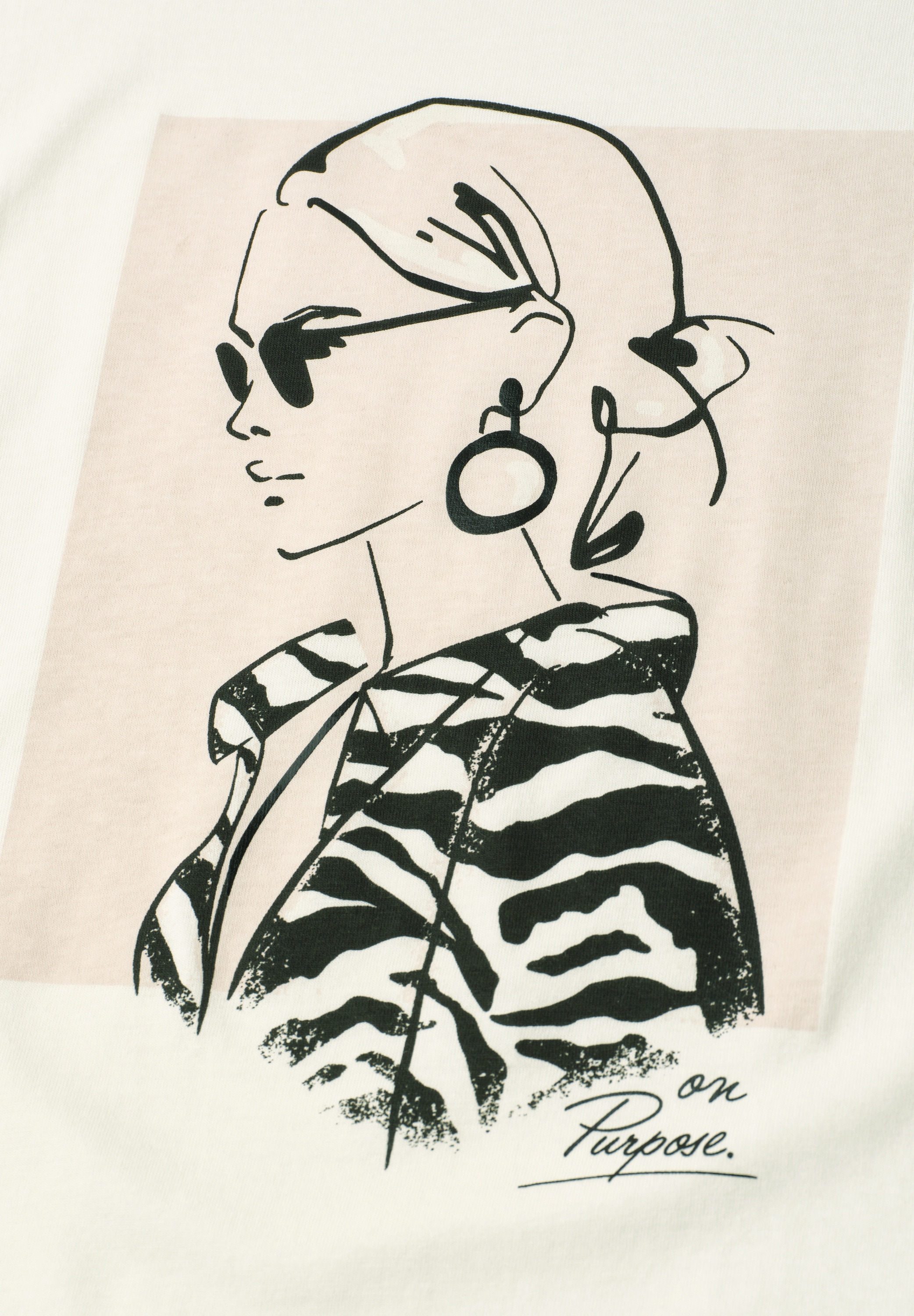 STREET ONE Shirttop Sommershirt mit Print