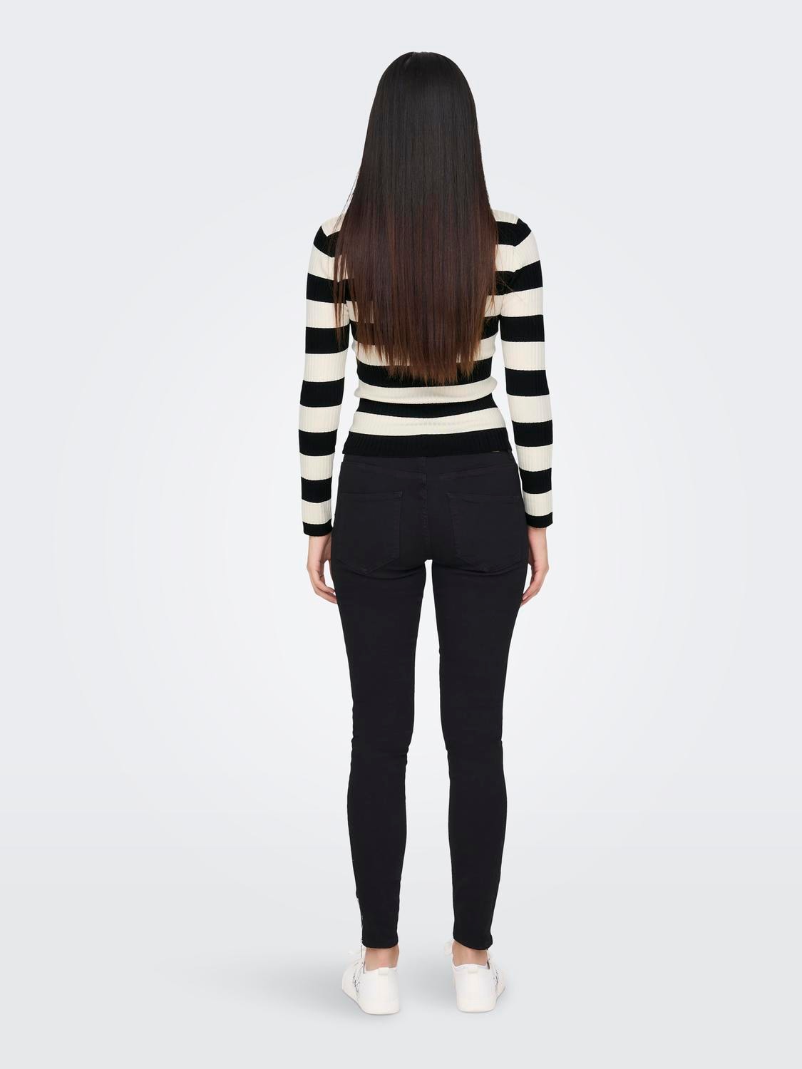 JDY Rundhalspullover »JDYPLUM L/S O-NECK PULLOVER KNT NOOS«